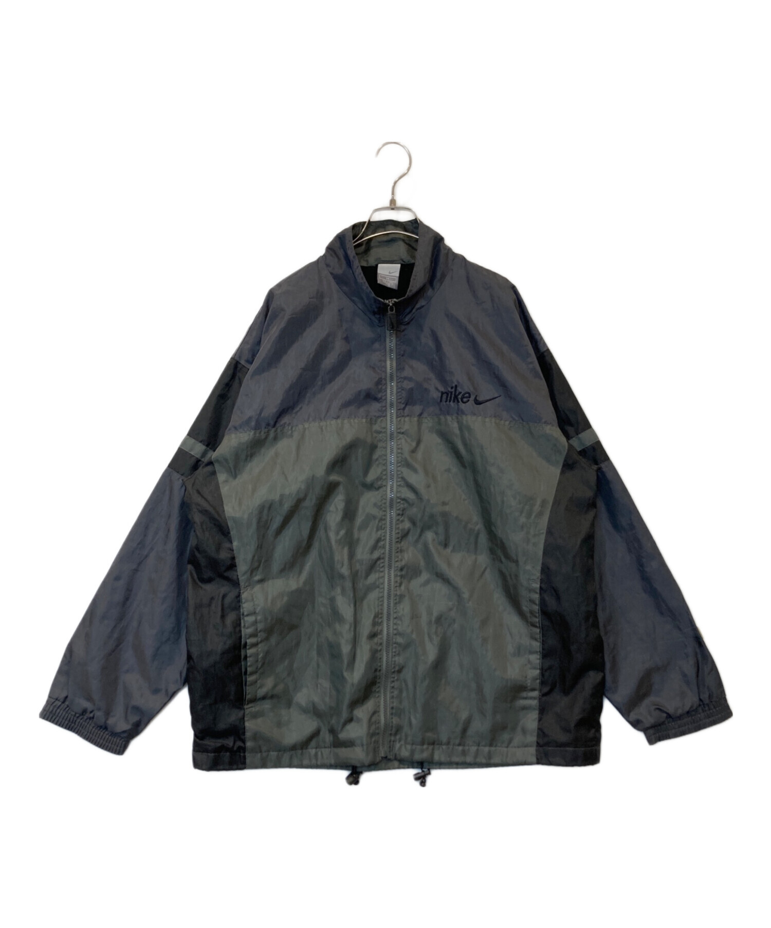 中古・古着通販】NIKE (ナイキ) ナイロンジャケット グレー サイズ:M 