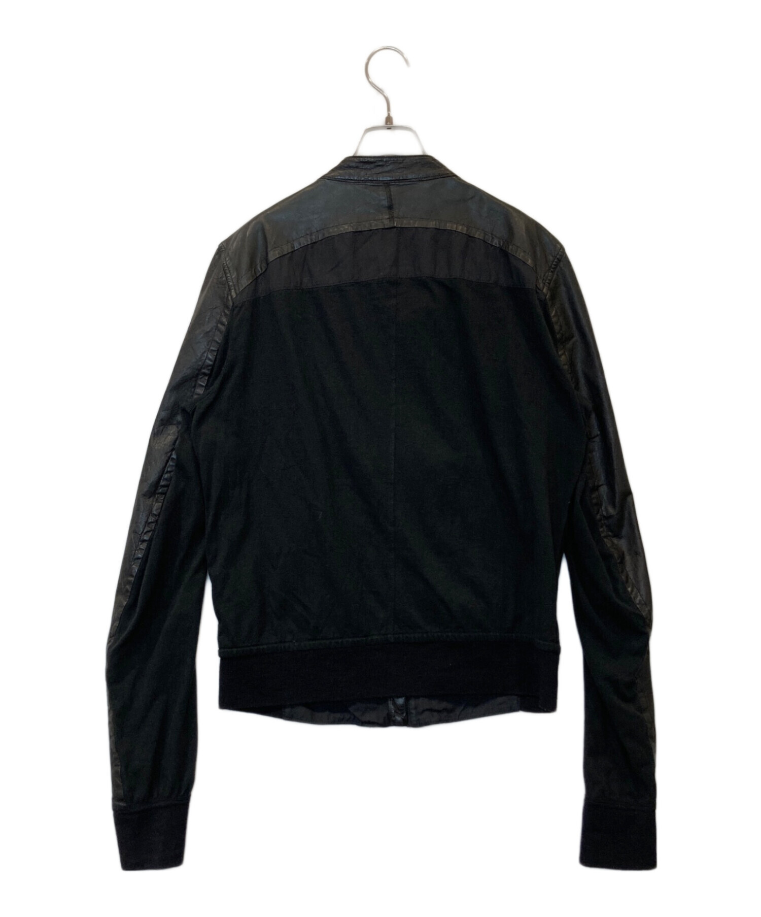 中古・古着通販】RICK OWENS (リックオウエンス) leather switching