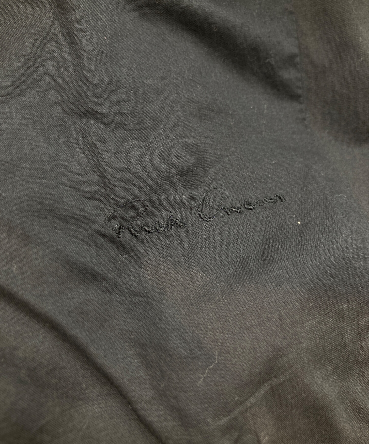 中古・古着通販】RICK OWENS (リックオウエンス) leather switching