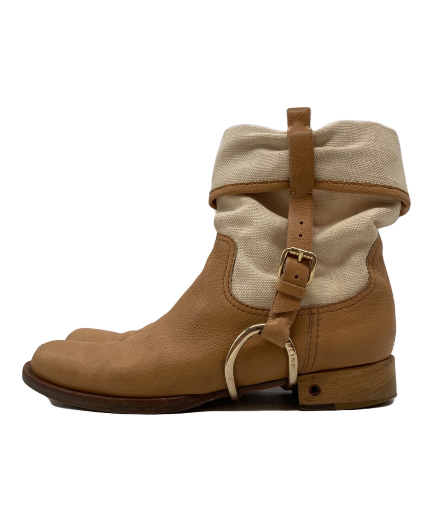 中古・古着通販】CELINE (セリーヌ) Slouch Equestrian Boots スラウチ