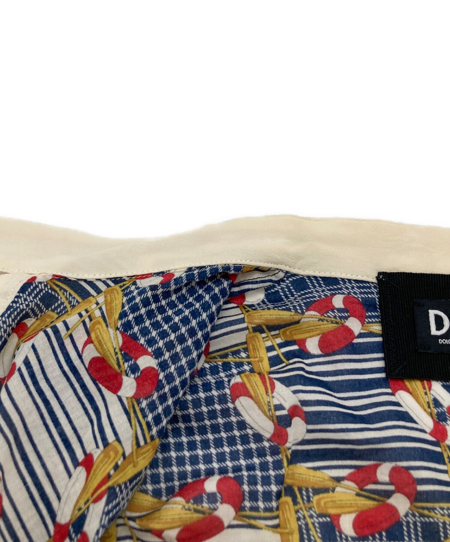 美品 DOLCE&amp;GABBANA ドルチェ&amp;ガッバーナ シチリア柄 シルク ノースリーブ ブラウス サイズ36 マルチカラー レディース 古着 中古 USED 中古・古着通販】DOLCE & GABBANA (ドルチェ＆ガッバーナ