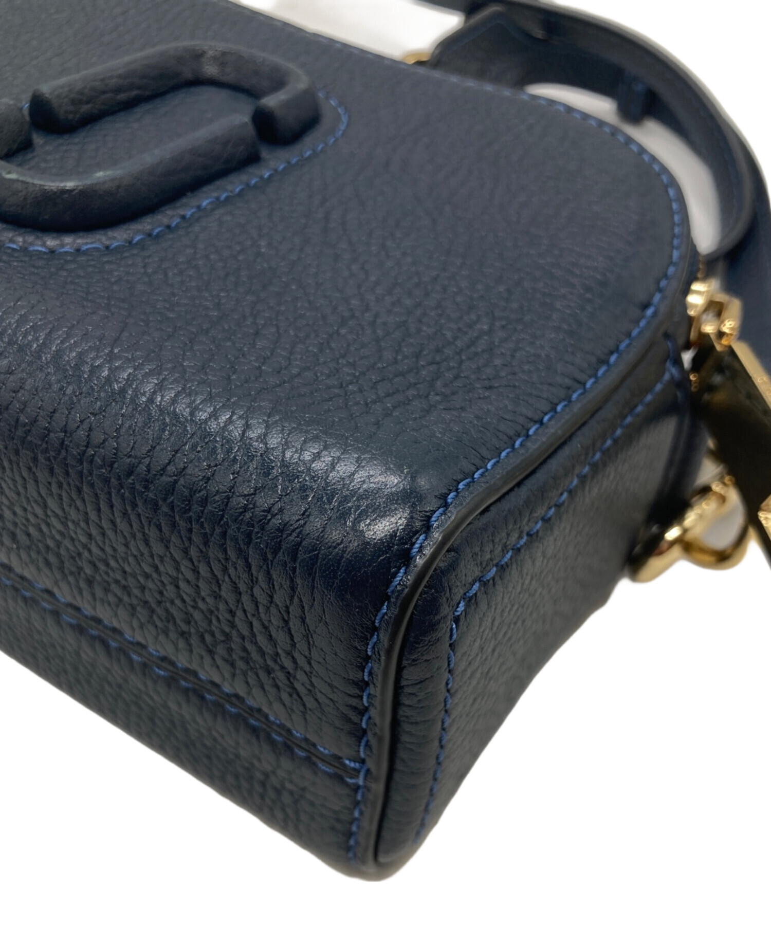 MARC JACOBS マークジェイコブス ショルダーバッグ  紺 【古着】【中古】【送料無料】 中古・古着通販】MARC JACOBS (マークジェイコブス) ショルダーバッグ