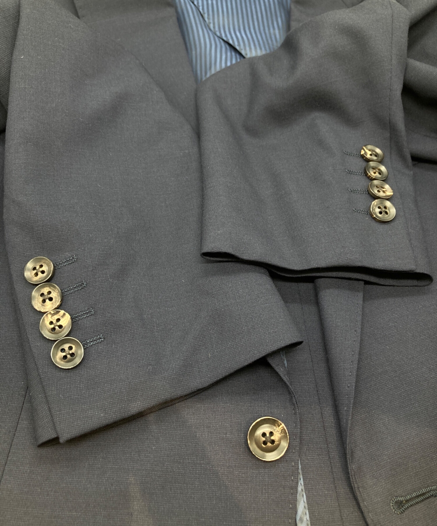 Ermenegildo Zegna ゼニア　セットアップスーツ中古、20万円相当 中古・古着通販】ERMENEGILDO ZEGNA (エルメネジルド・ゼニア) 90s