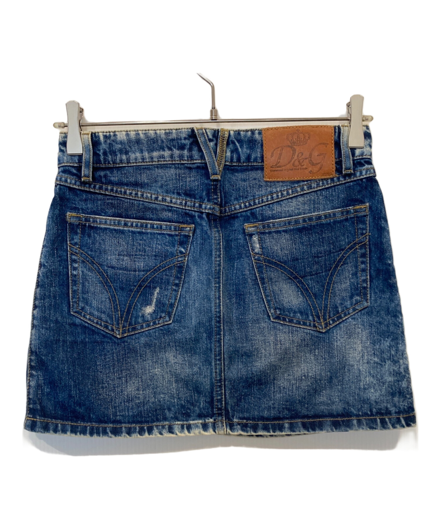 DOLCE & GABBANA デニムミニスカート 36 中古・古着通販】DOLCE & GABBANA (ドルチェ＆ガッバーナ) デニムミニ
