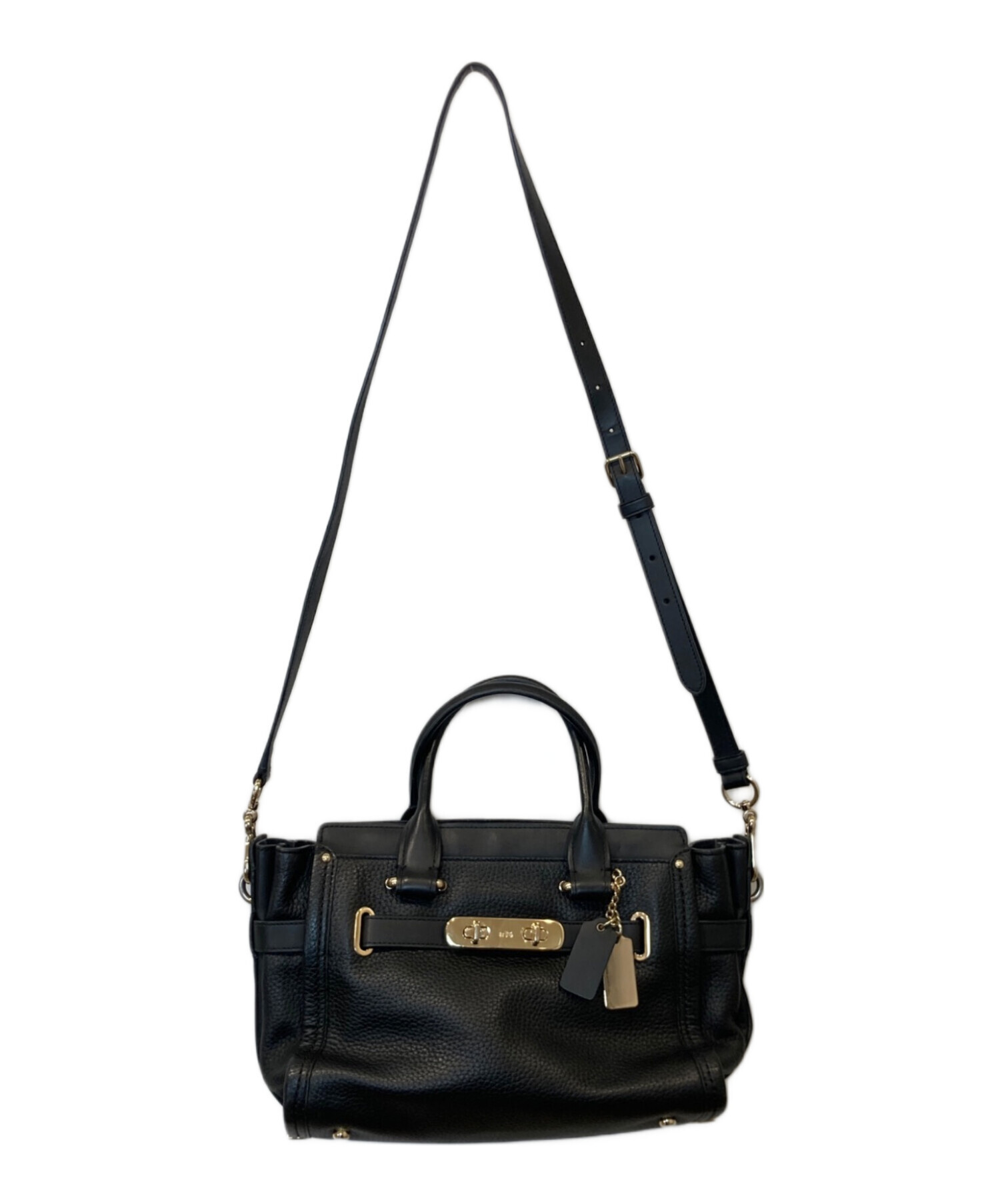 中古・古着通販】COACH (コーチ) 2WAYバッグ 34816 ブラック｜ブランド