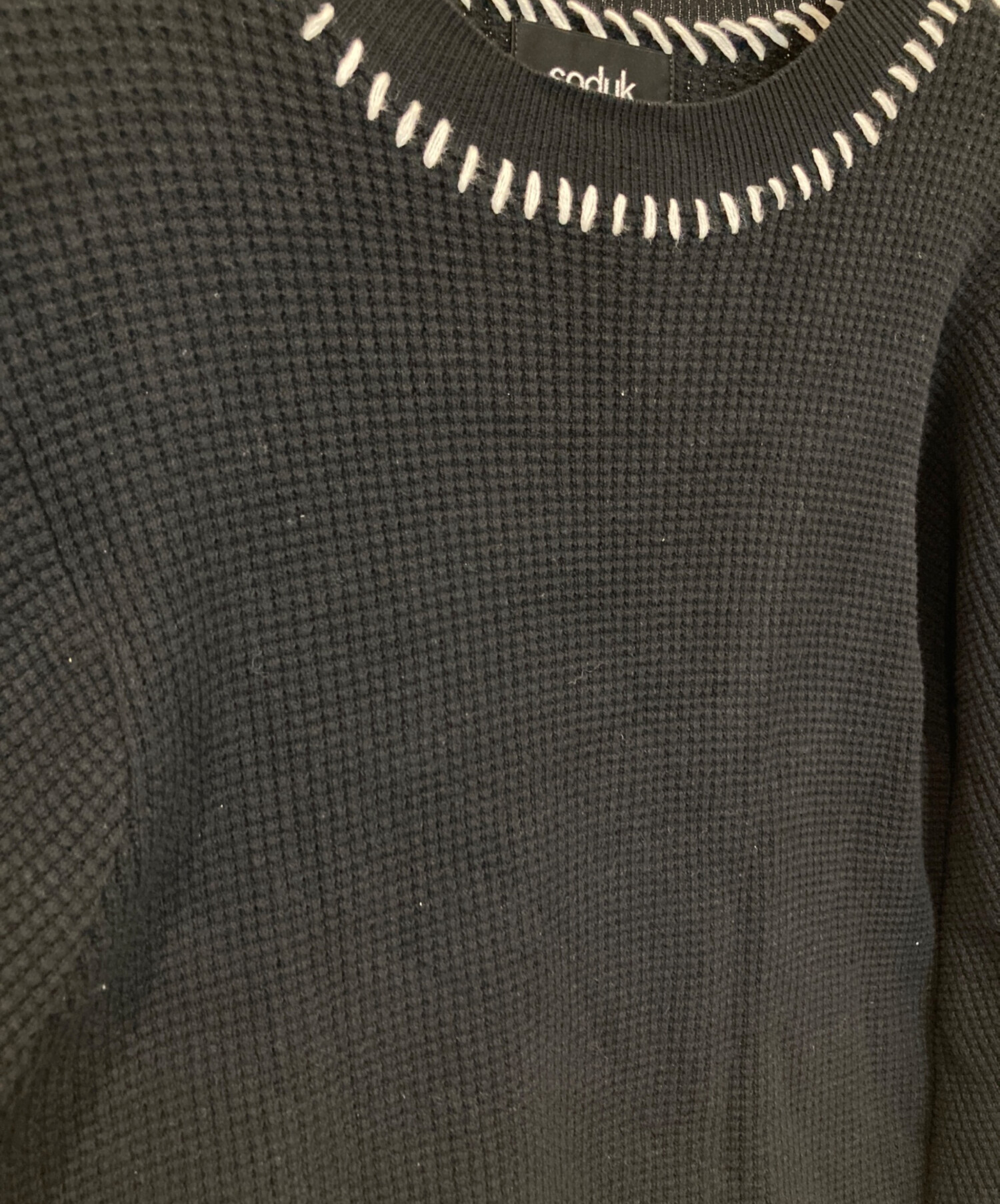 中古・古着通販】soduk (スドーク) thermalknit pullover perverze 