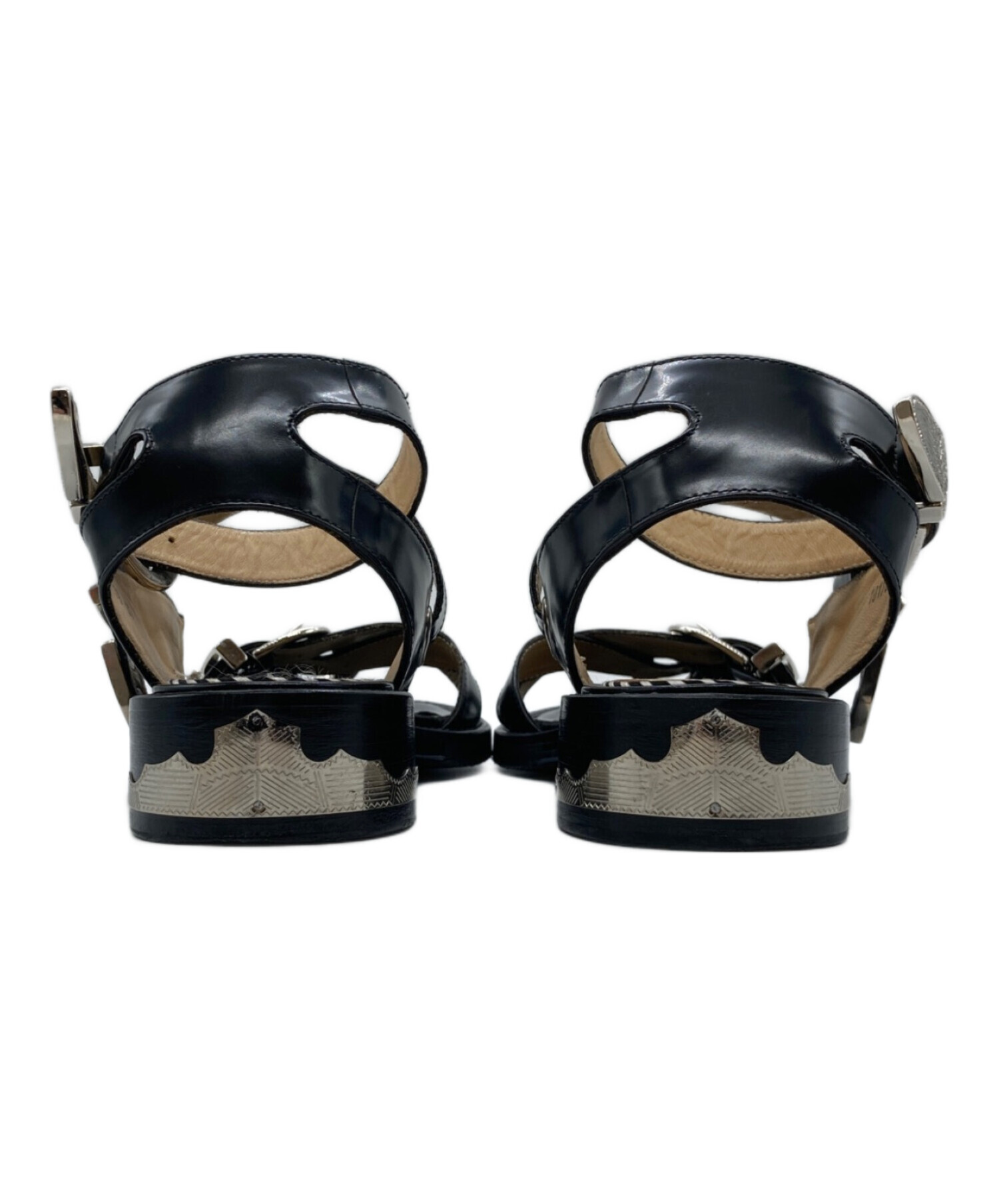 中古・古着通販】TOGA PULLA (トーガ プルラ) クロストラップサンダル