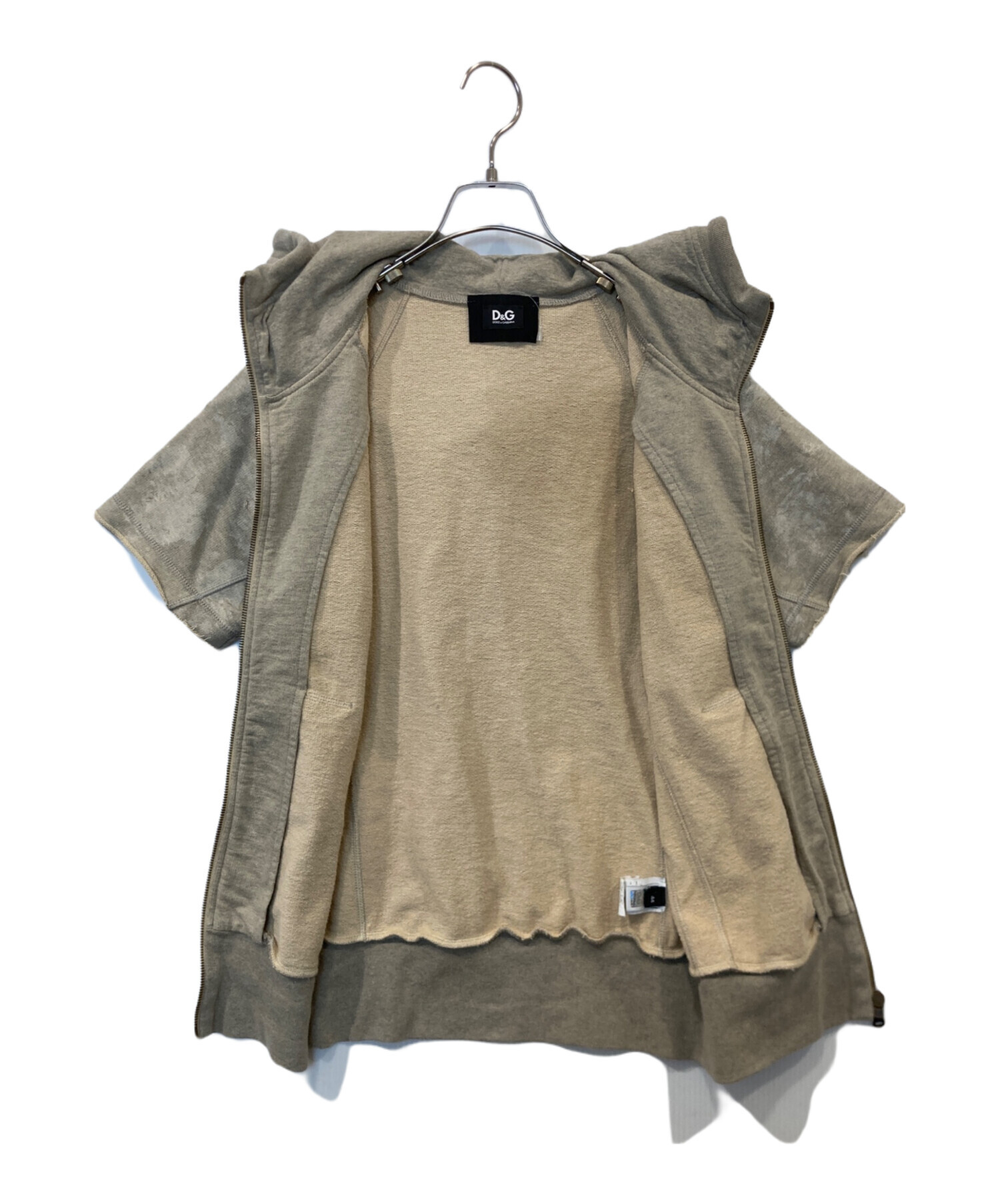 中古・古着通販】DOLCE & GABBANA (ドルチェ＆ガッバーナ) 半袖ジップ
