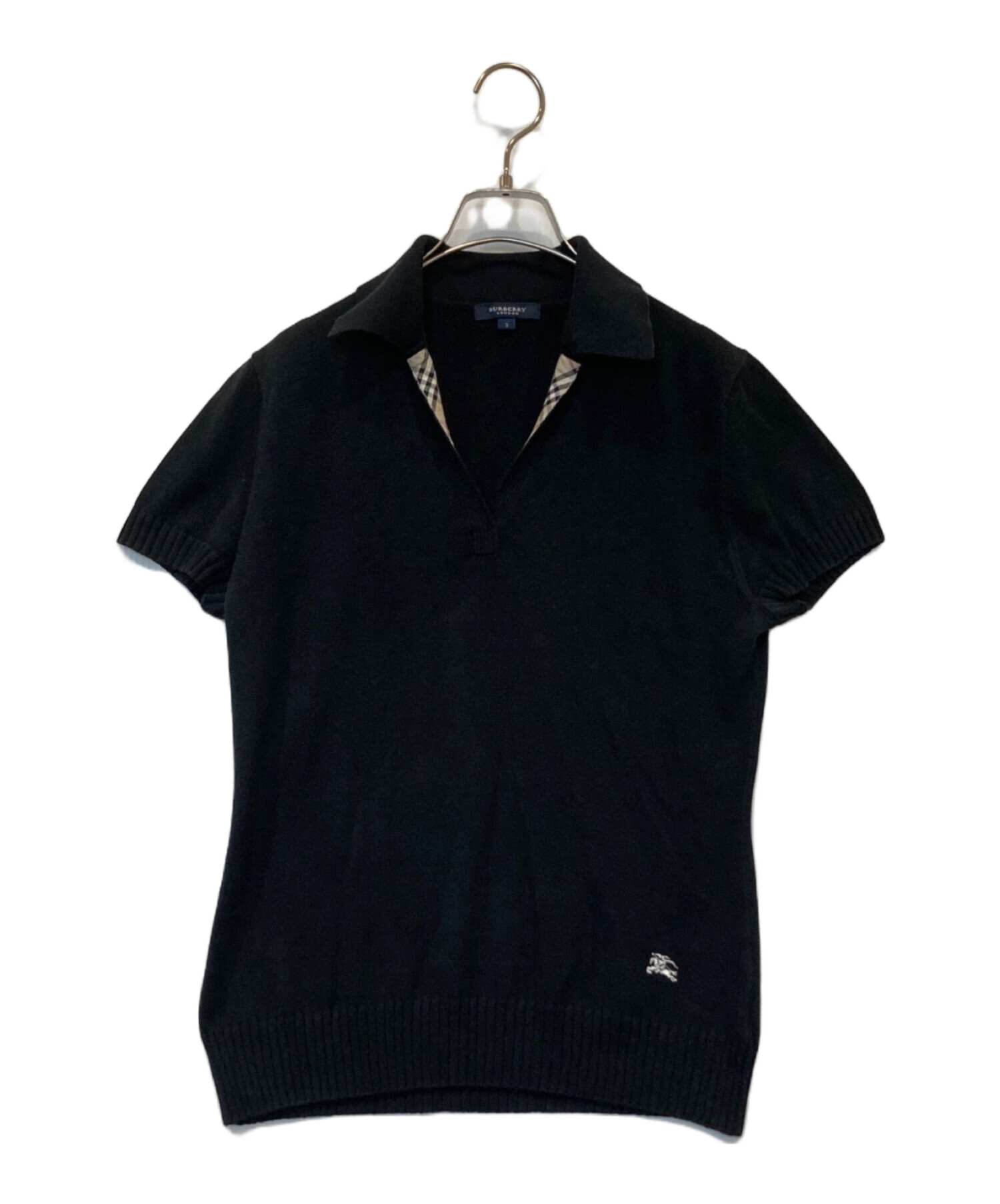 【新品】バーバリーロンドン　ポロシャツ　ノバチェック　刺繍ロゴ　2XL 中古・古着通販】BURBERRY LONDON (バーバリーロンドン) ノバチェック