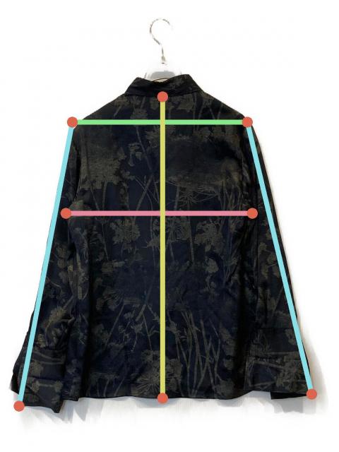 美品！ETRO エトロ＊シルクシャツ　ゴールド　クリーニング済み ETRO(エトロ) Scarf pattern all silk shirt スカーフ柄 シルク シャツ