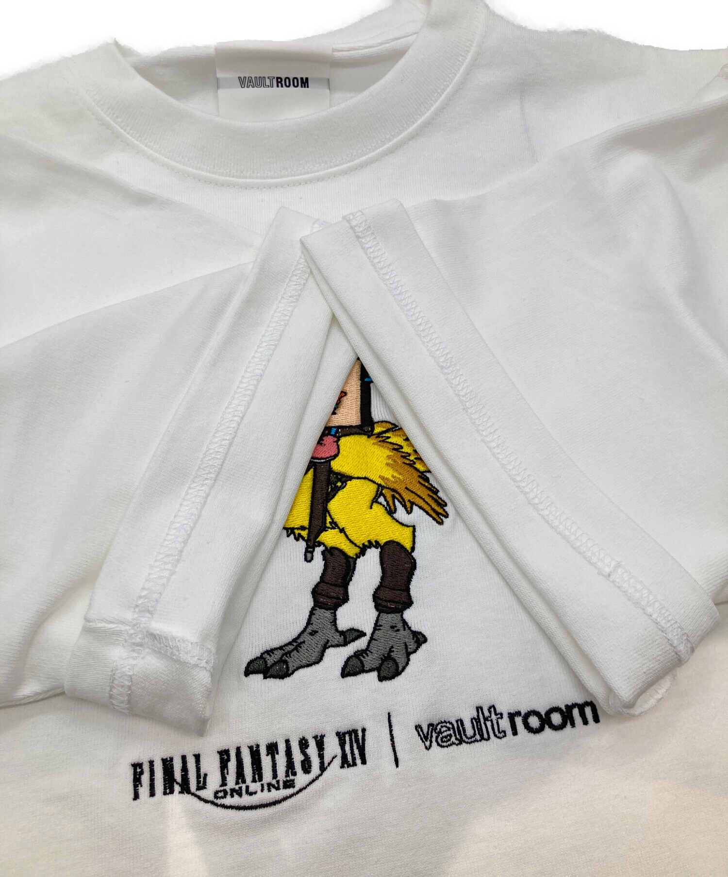 vaultroom FFXIV CHOCOBO TEE / WHT - VR × FFXIV CHOCOBO TEE ⁄ WHT 