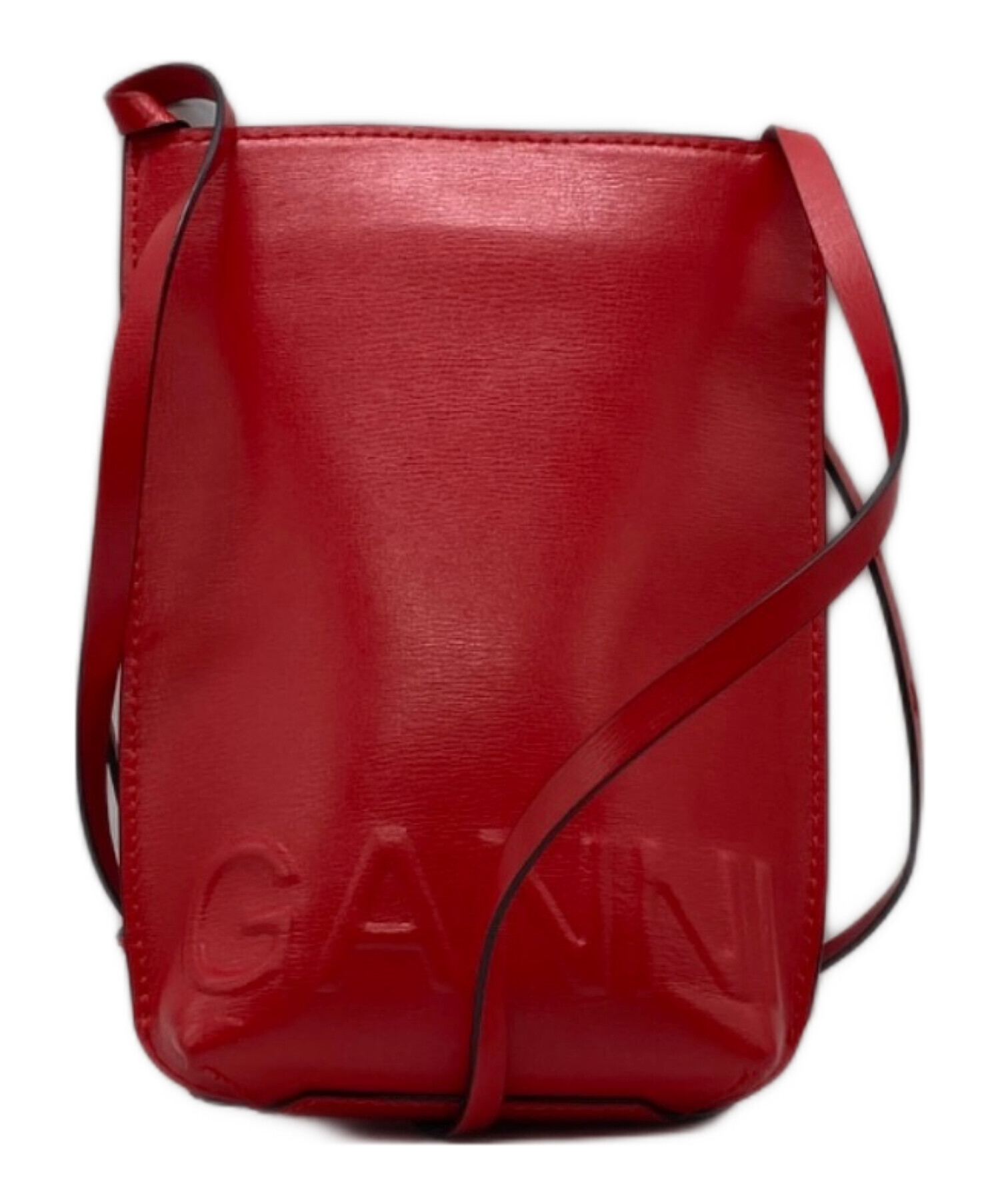 中古・古着通販】Ganni (ガニー) BANNER SMALL バナー スモール レッド