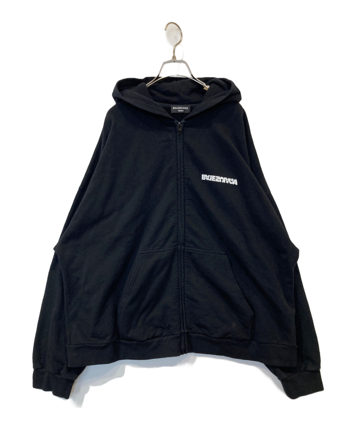 中古・古着通販】BALENCIAGA (バレンシアガ) 21AW ジップパーカー