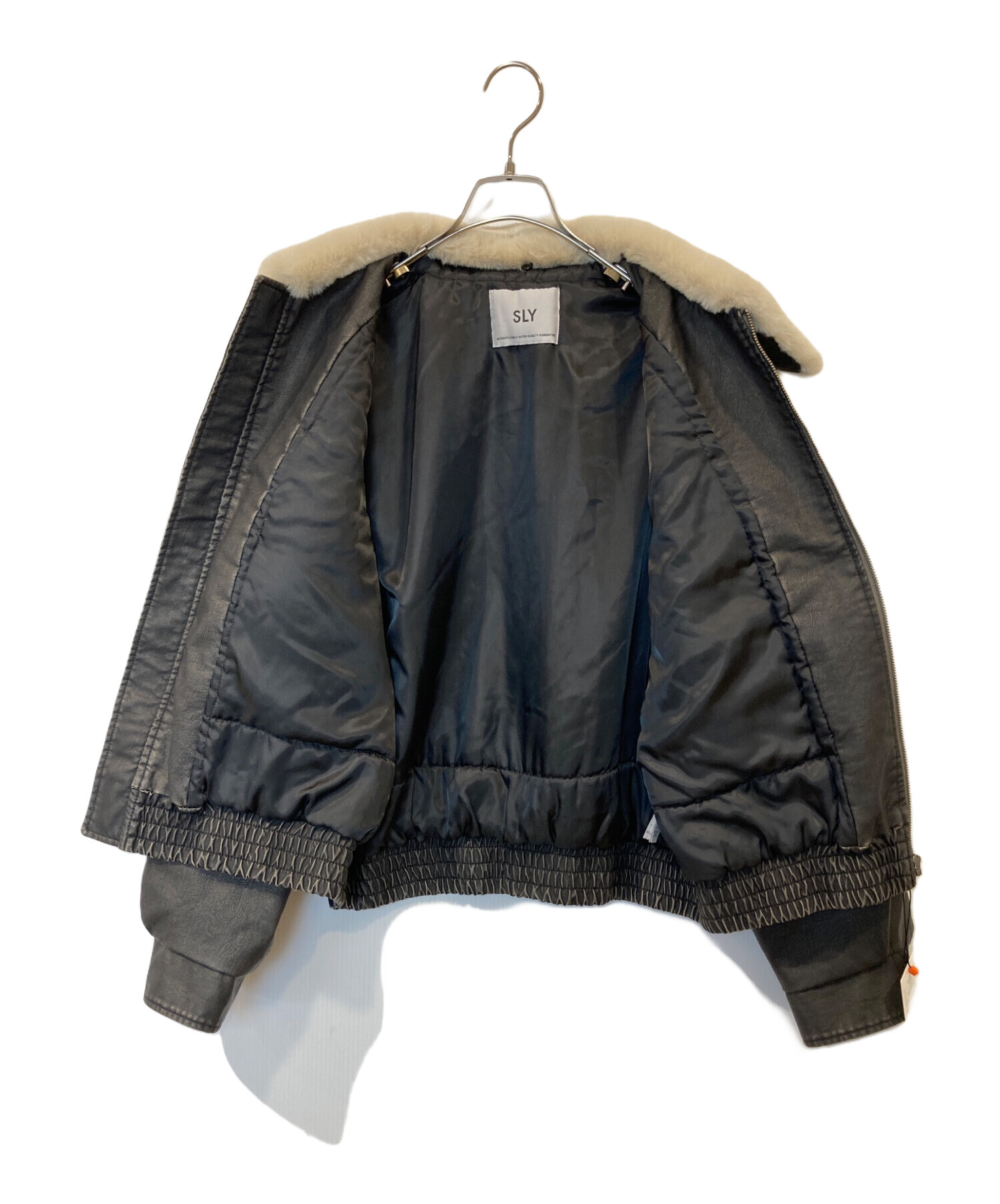 中古・古着通販】SLY (スライ) WASHED PUFFER ブルゾン 0301AZ30-1821