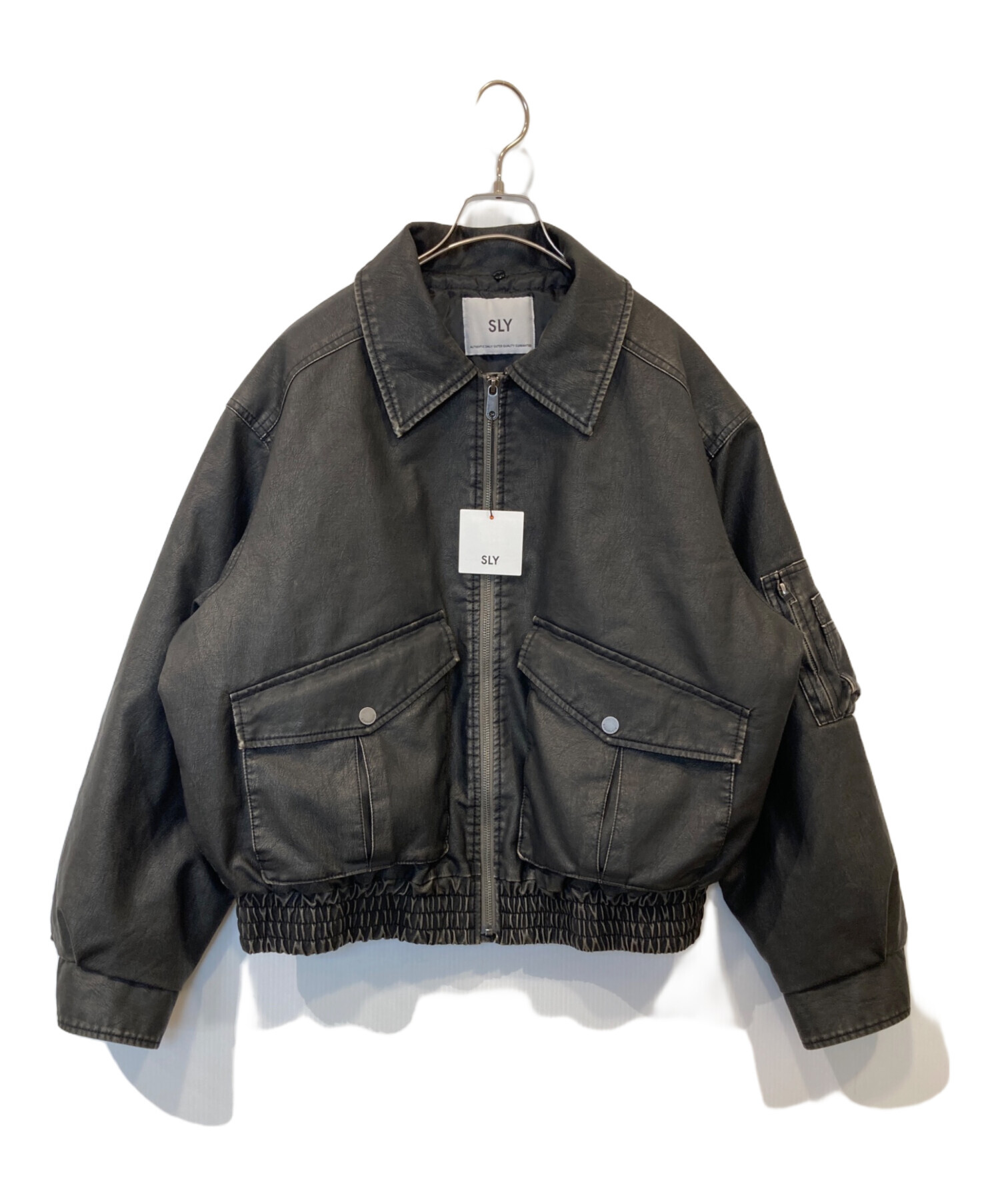中古・古着通販】SLY (スライ) WASHED PUFFER ブルゾン 0301AZ30-1821