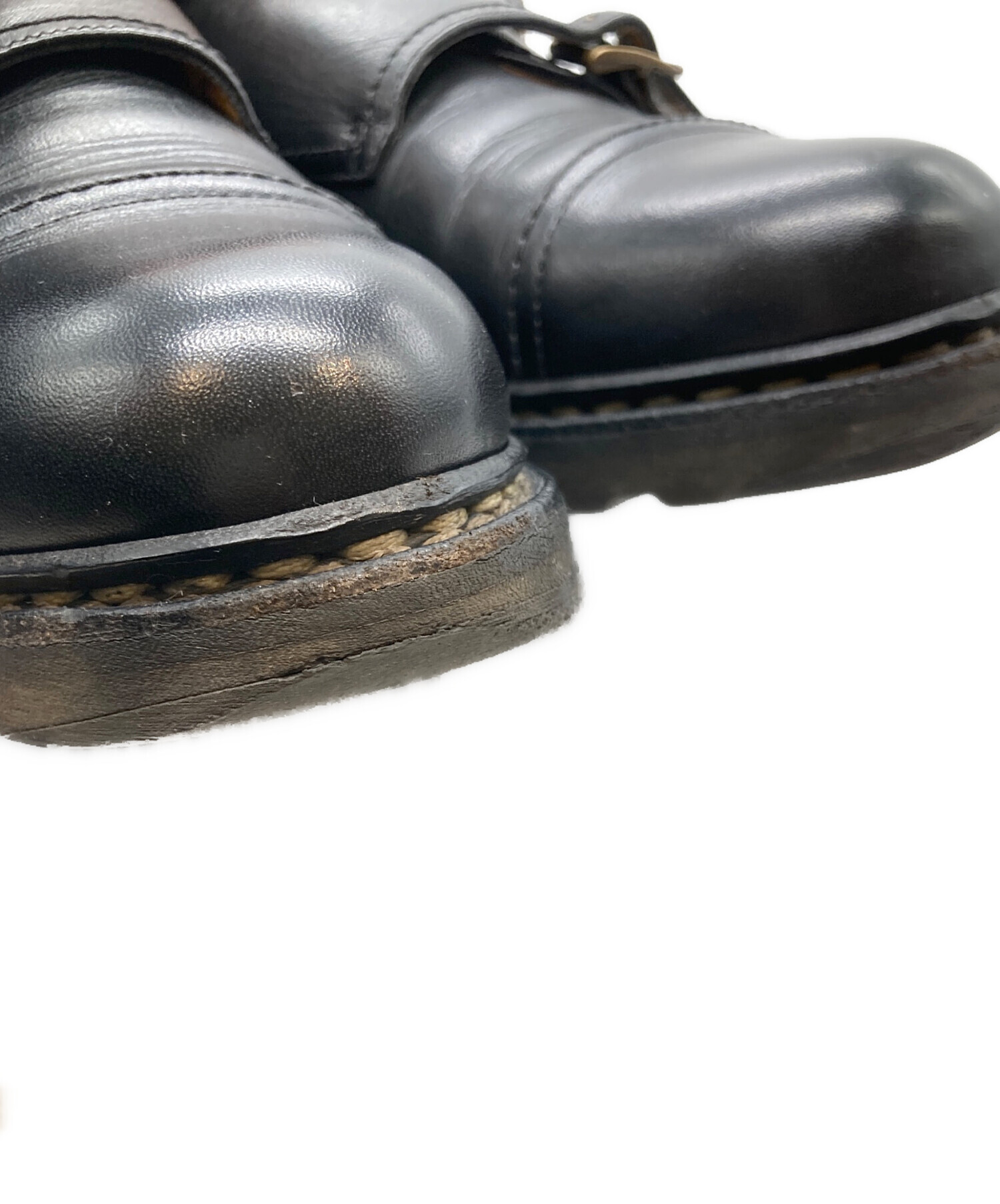 中古・古着通販】PARABOOT (パラブーツ) ダブルモンクストラップレザー