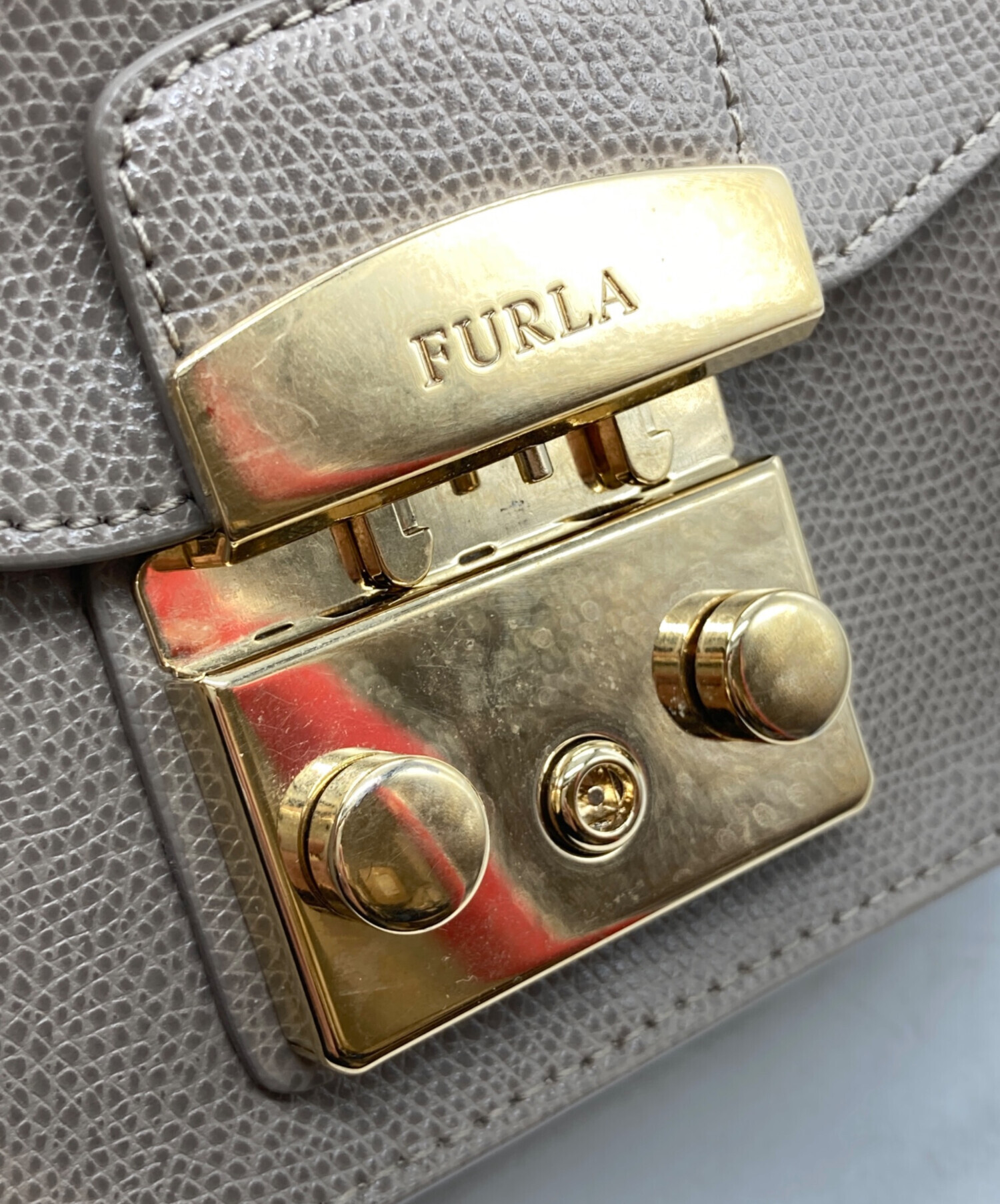 中古・古着通販】FURLA (フルラ) METROPOLIS CHAIN SHOULDER BAG
