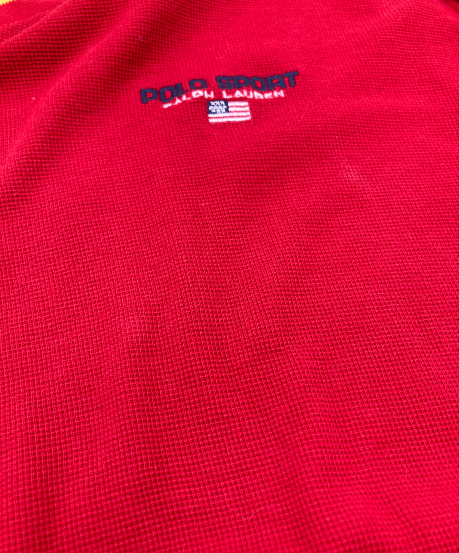 中古・古着通販】POLO SPORT (ポロスポーツ) 半袖カットソー レッド 