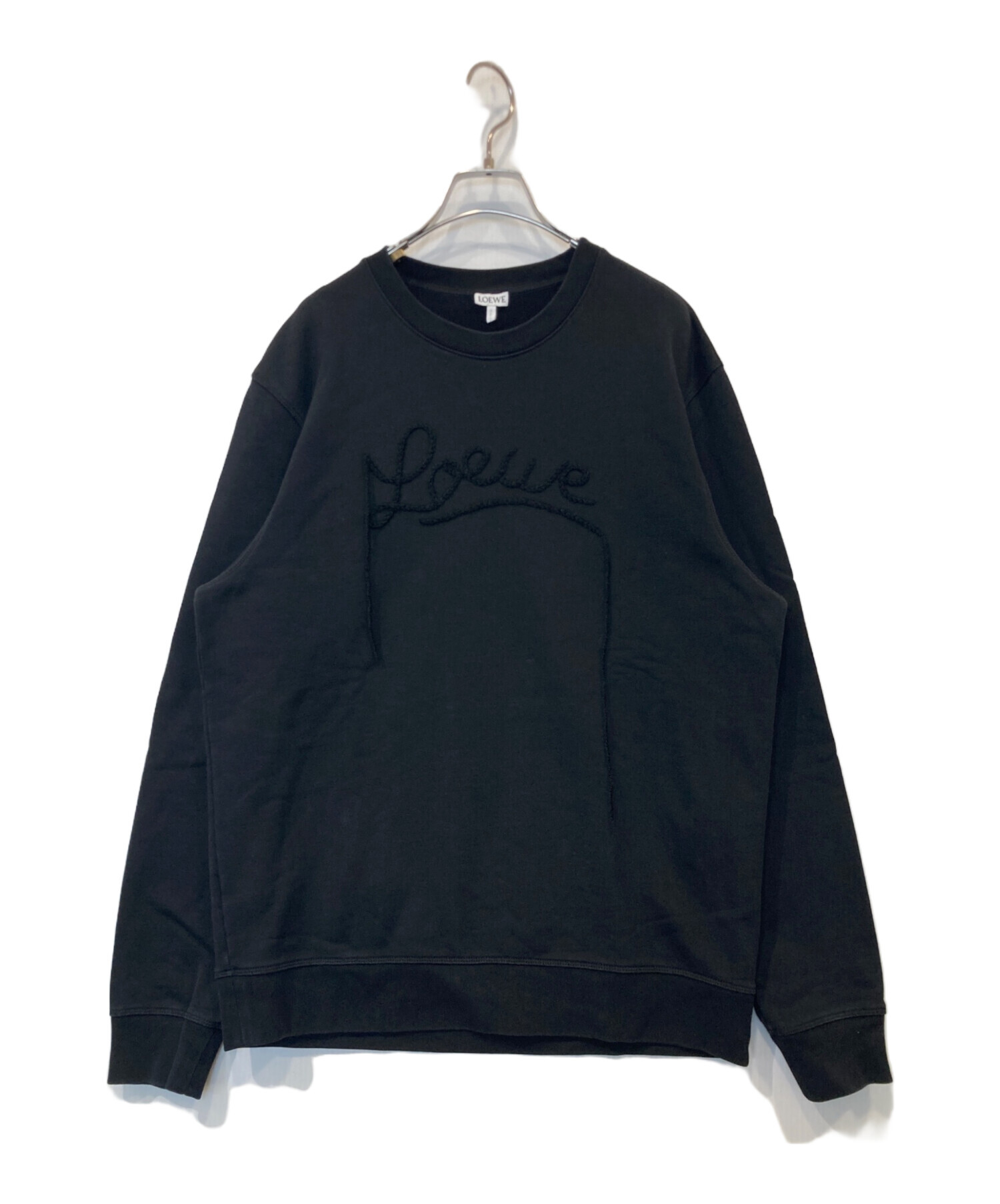 中古・古着通販】LOEWE (ロエベ) ロゴスウェット H526Y24J06 ブラック