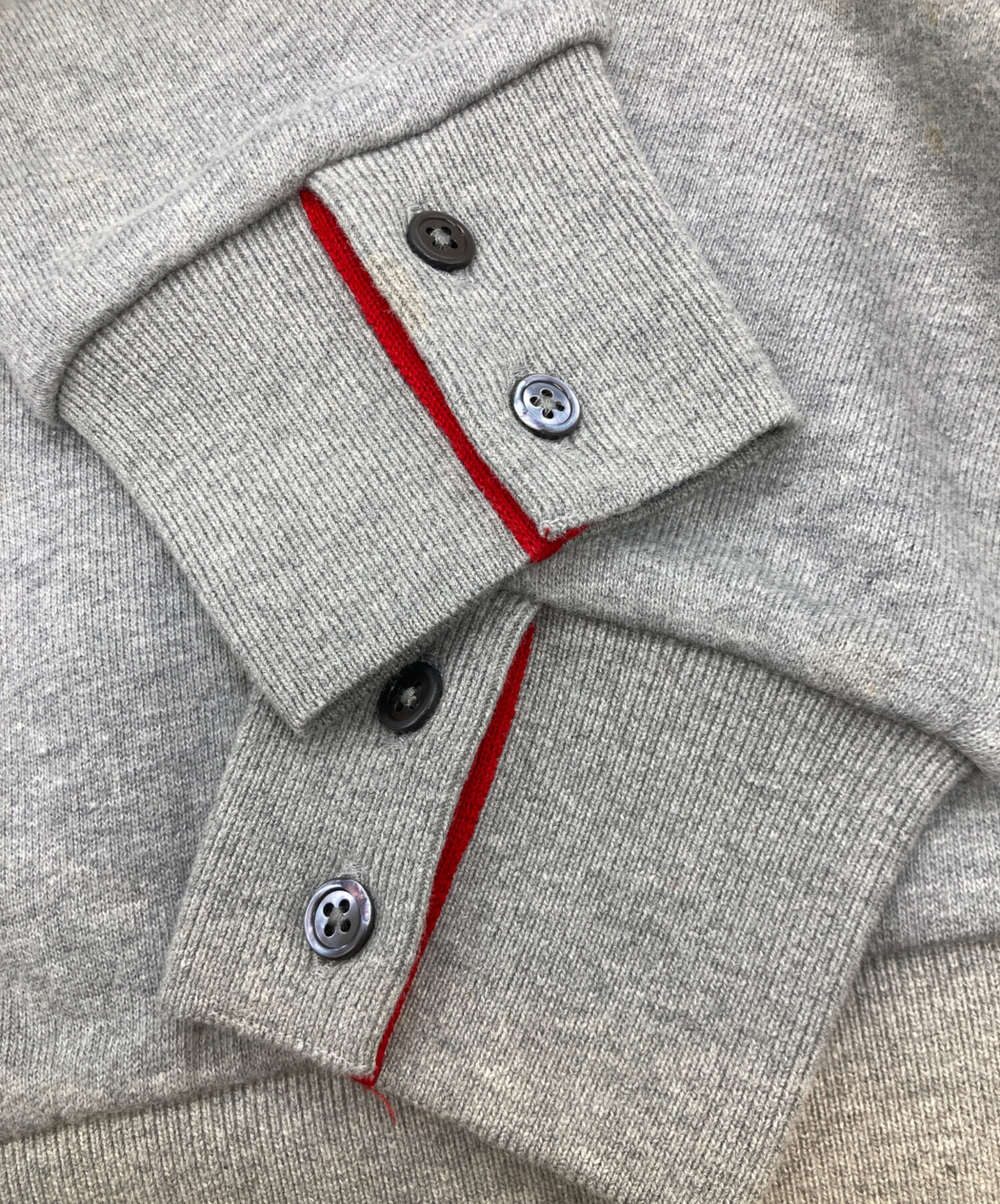 中古・古着通販】Thom Browne (トムブラウン) RWBストライプ クルー