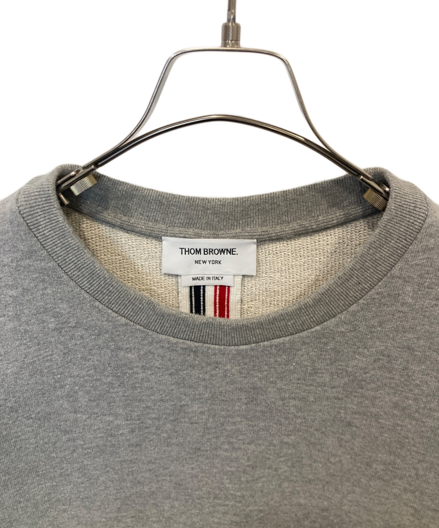 中古・古着通販】Thom Browne (トムブラウン) RWBストライプ クルー