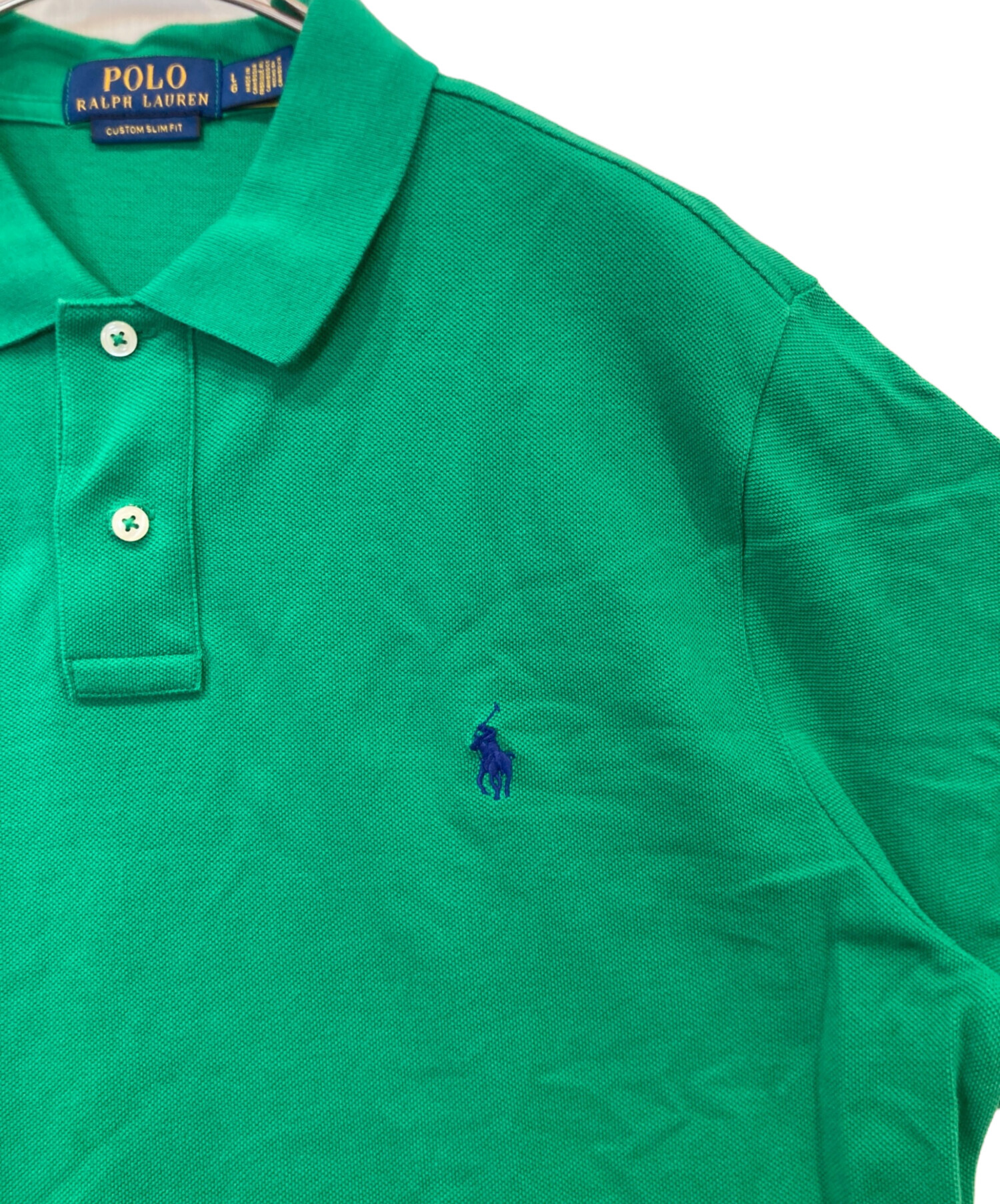 【新品未使用】Polo Ralph Lauren ポロシャツ L グリーン 中古・古着通販】POLO RALPH LAUREN (ポロ・ラルフローレン