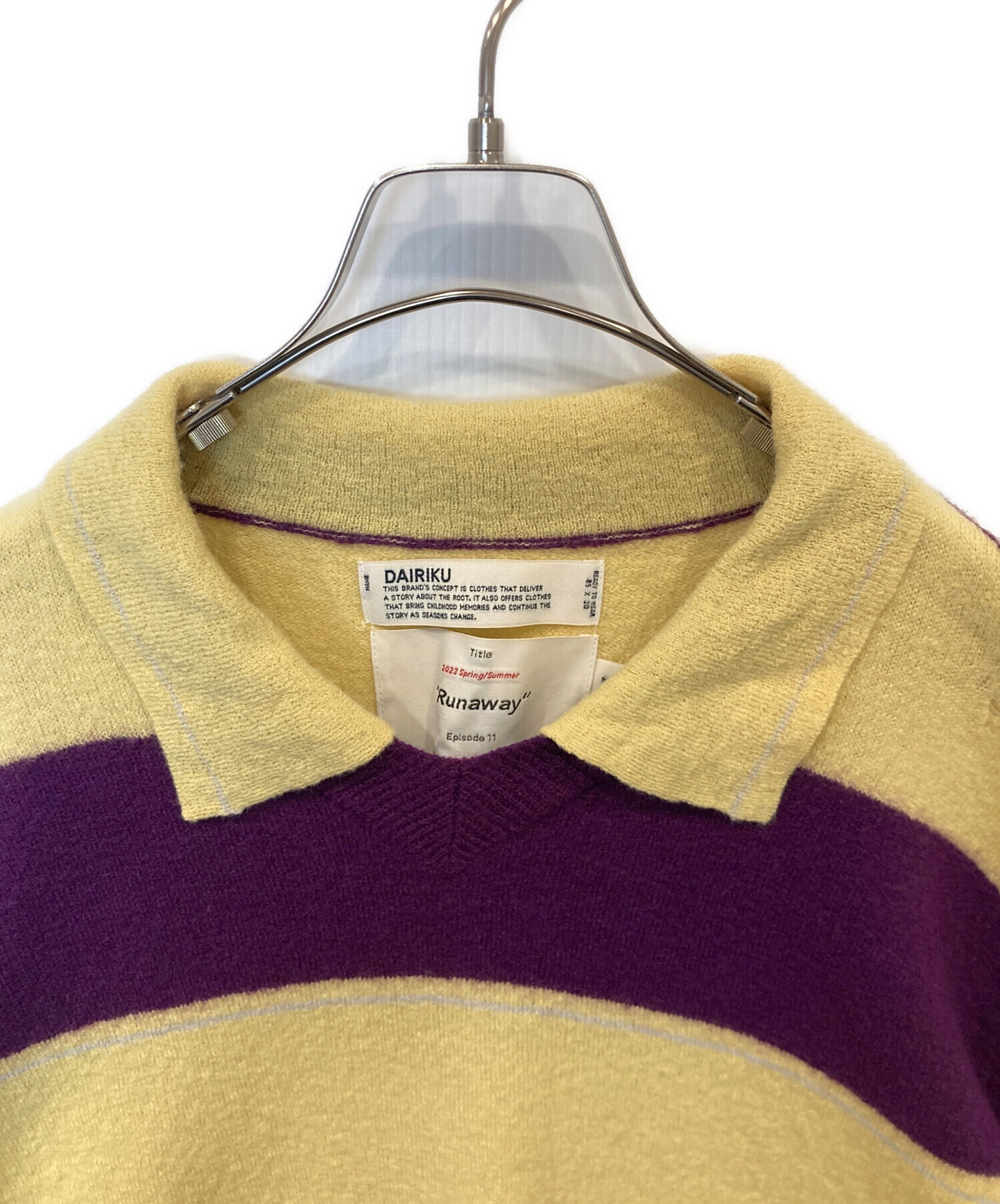 ナ*ー様 【DAIRIKU】Dairiku lager border knit ナ*ー様 【DAIRIKU】Dairiku lager border knit 【公式通販】