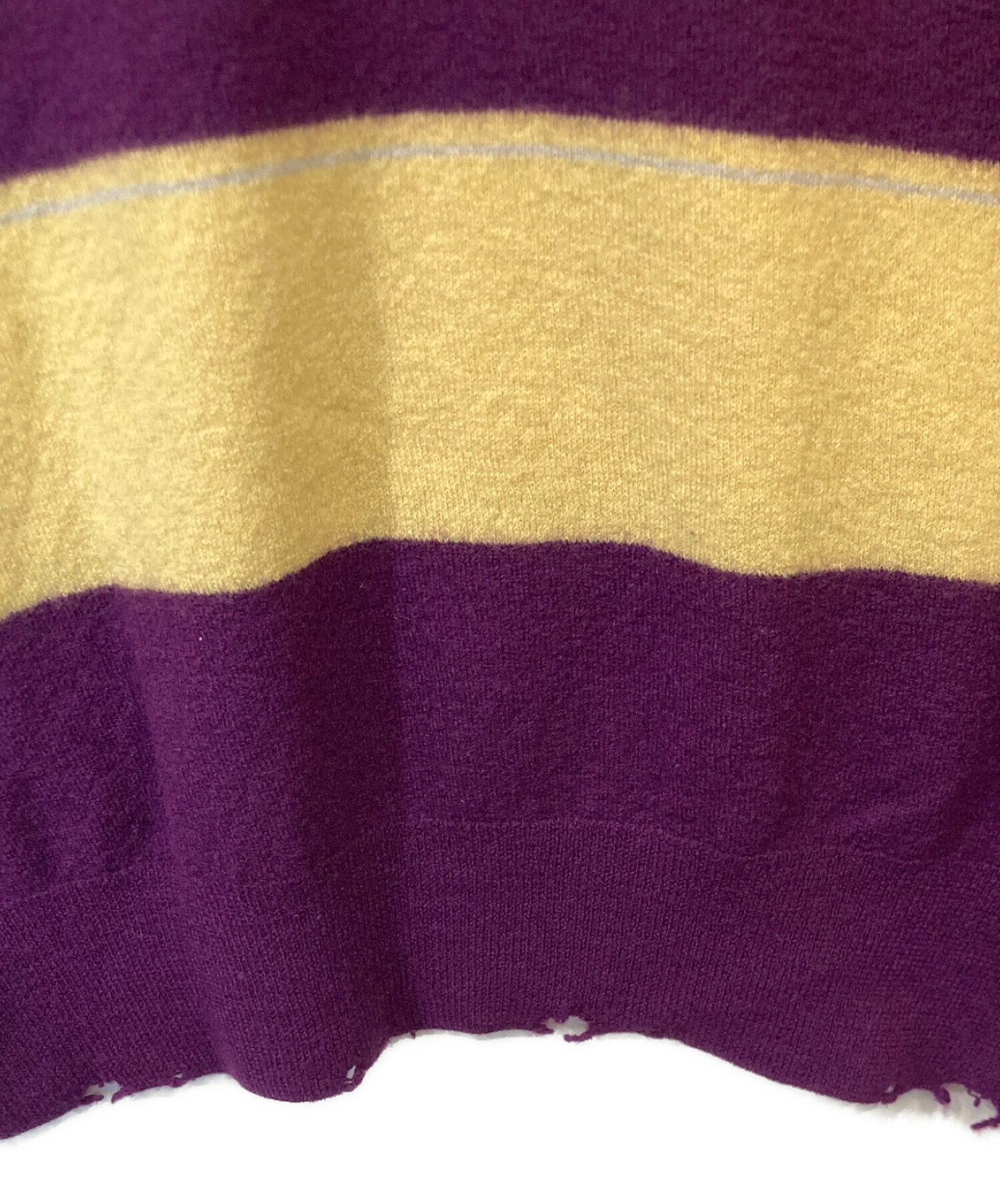 中古・古着通販】DAIRIKU (ダイリク) Lager Border Knit ラガー