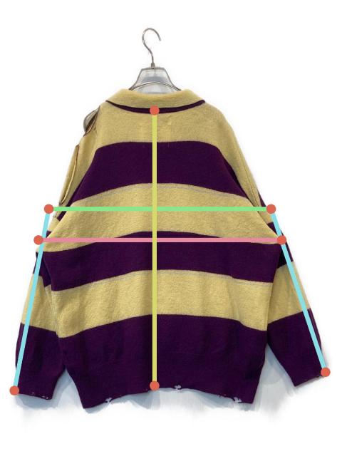 中古・古着通販】DAIRIKU (ダイリク) Lager Border Knit ラガー