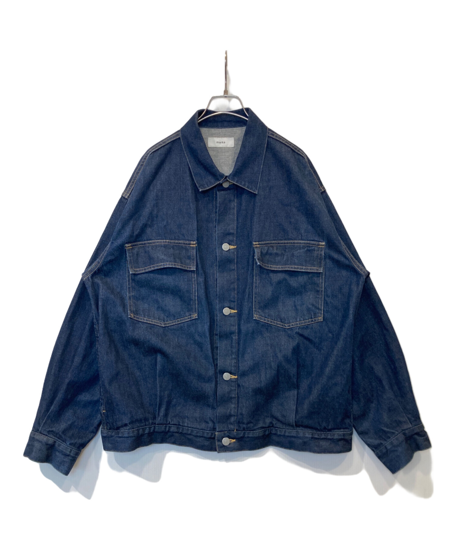 中古・古着通販】MARKA (マーカ) DENIM JACKET 12oz ORGANIC COTTON 12 