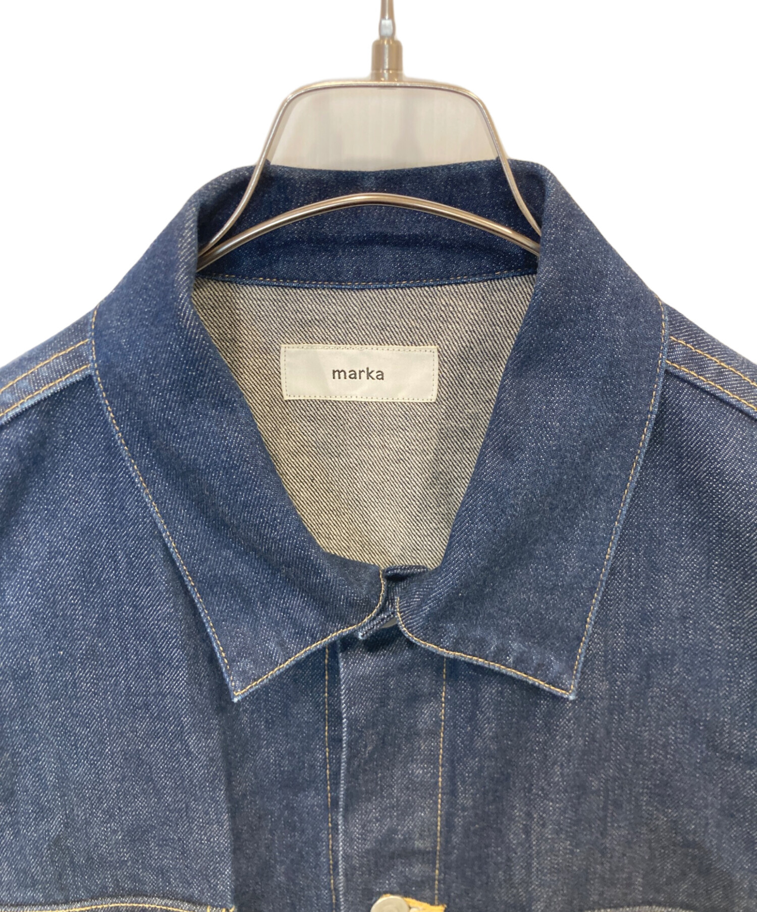 中古・古着通販】MARKA (マーカ) DENIM JACKET 12oz ORGANIC COTTON 12 