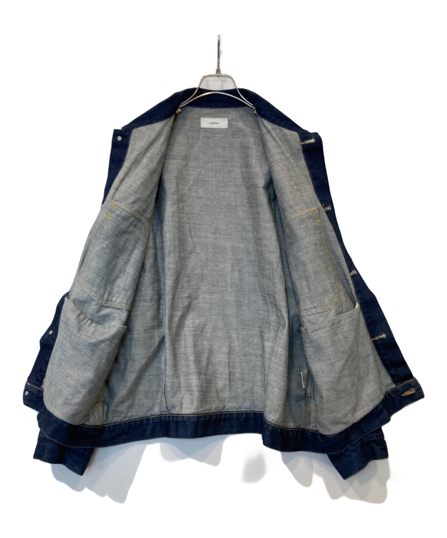 中古・古着通販】MARKA (マーカ) DENIM JACKET 12oz ORGANIC COTTON 12 