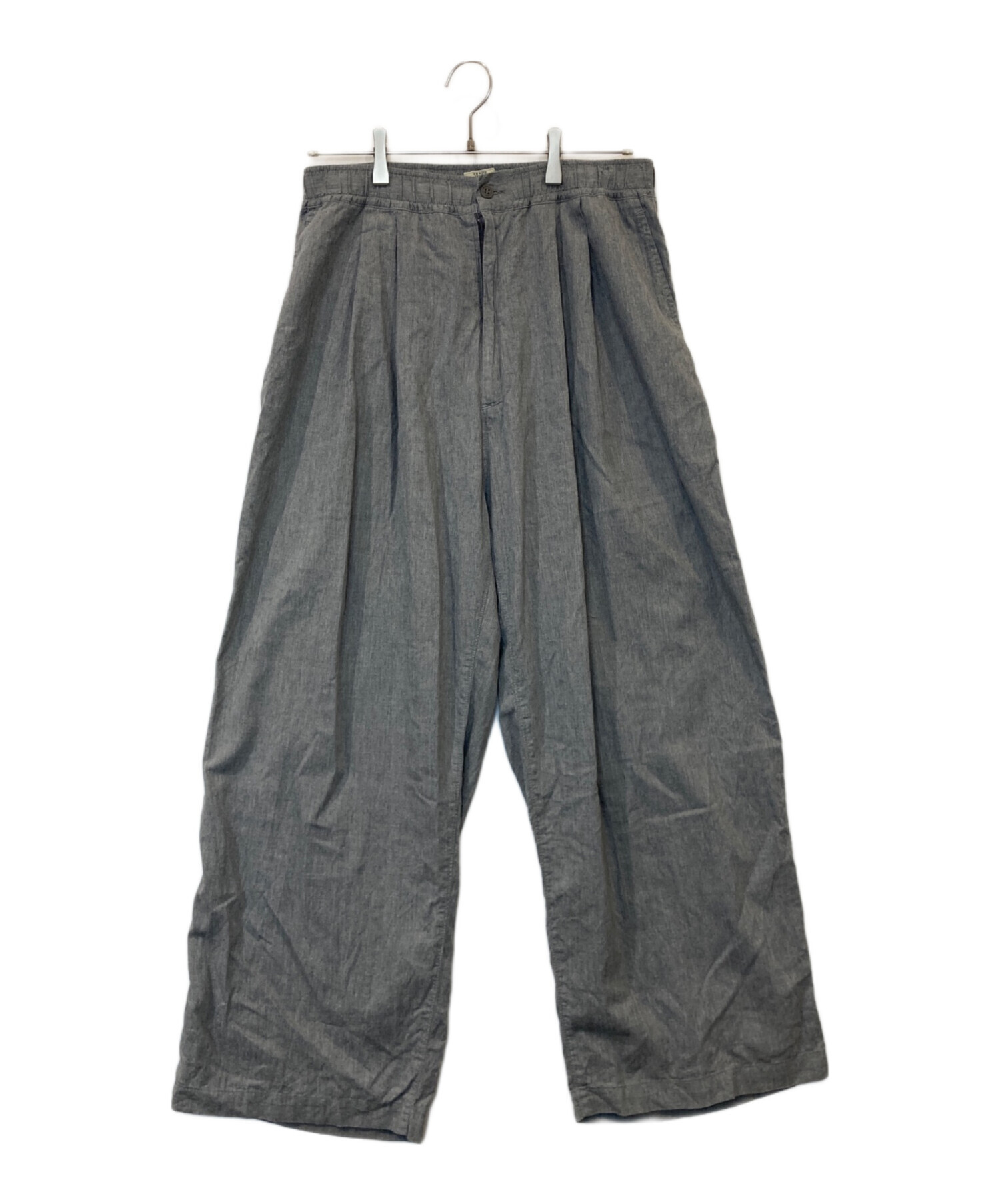 中古・古着通販】gold (ゴールド) COTTON ×SILK NEL 2TUCK EASY WIDE 中古・古着通販】gold (ゴールド) COTTON ×SILK NEL 2TUCK EASY WIDE