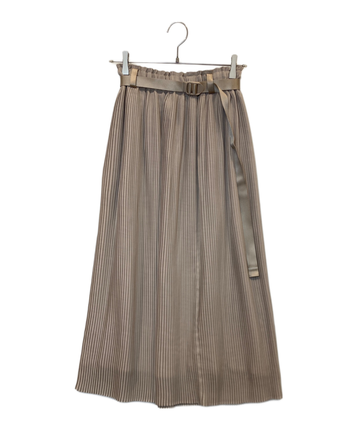HYKE （ハイク）PLEATED SKIRT新品タグ付 中古・古着通販】HYKE (ハイク) SHARK SKIN PLEATED SKIRT シャーク
