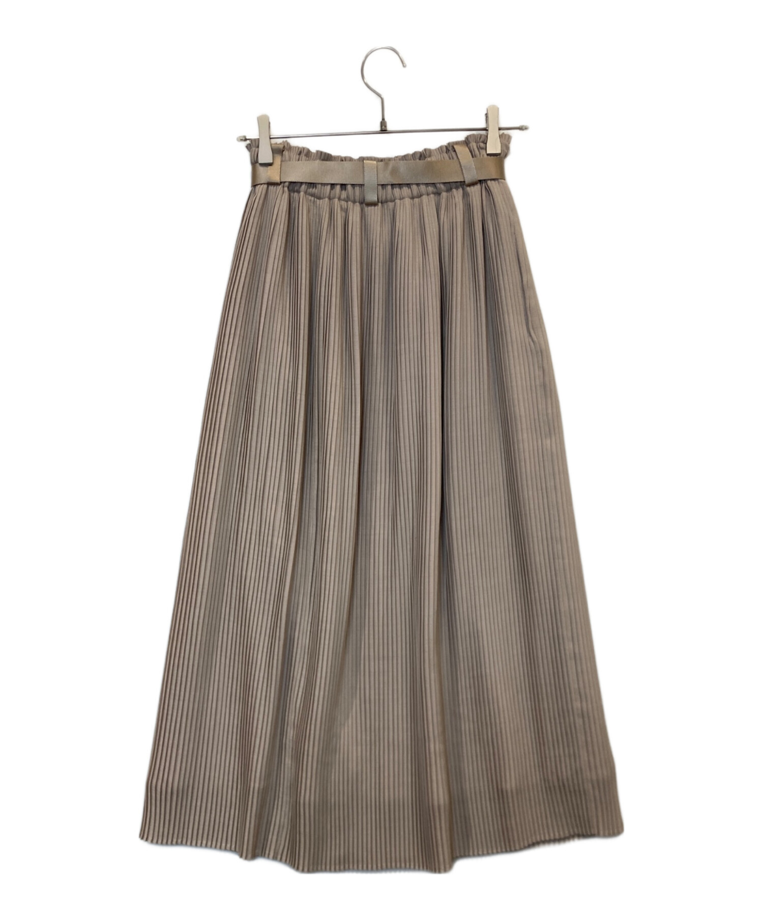 中古・古着通販】HYKE (ハイク) SHARK SKIN PLEATED SKIRT シャーク