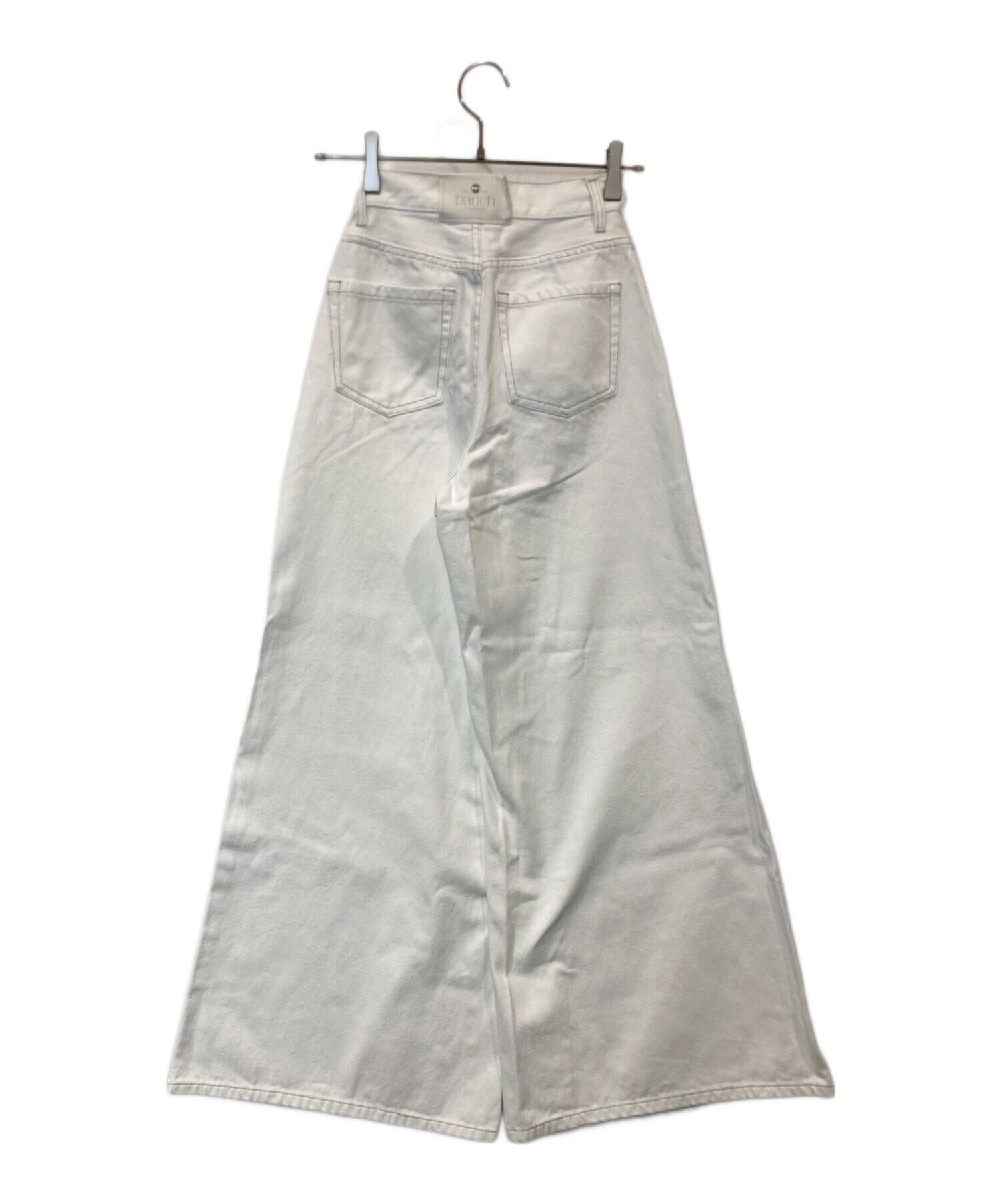 中古・古着通販】darich (ダーリッチ) パッチスラブワイドデニムパンツ
