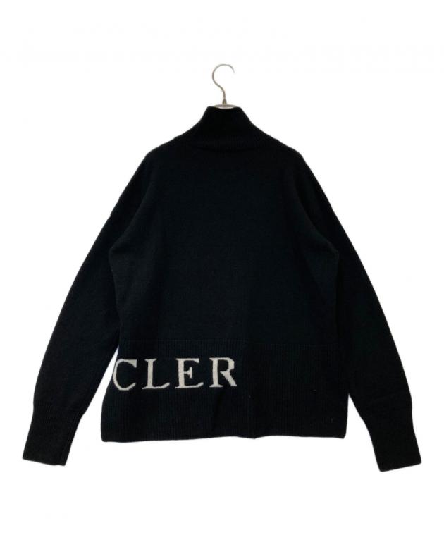 モンクレール　トリコライン　ニット　セーター　M ブラック 中古・古着通販】MONCLER (モンクレール) LUPETTO TRICOT ルペット