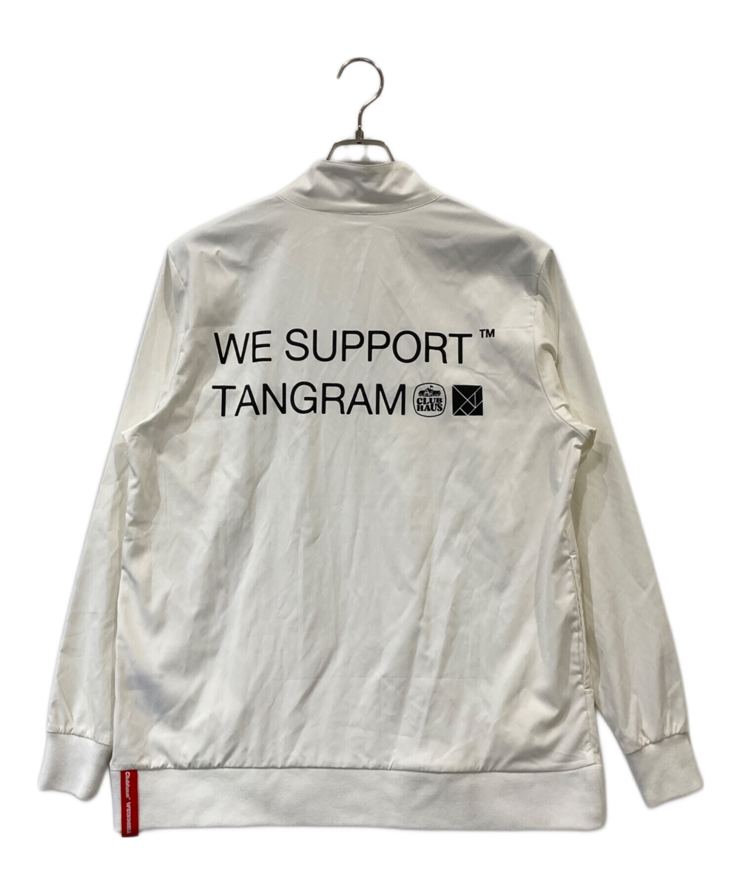 Clubhaus 白色 ジャケット TANGRAM 中古・古着通販】tangram (タングラム) clubhaus (クラブハウス) HALF