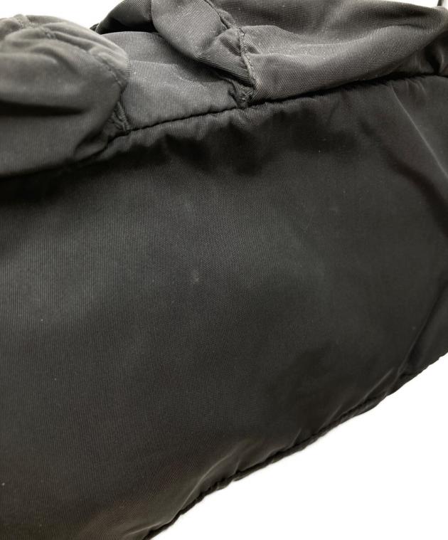中古・古着通販】PRADA (プラダ) ナイロンリュック 14 ブラック
