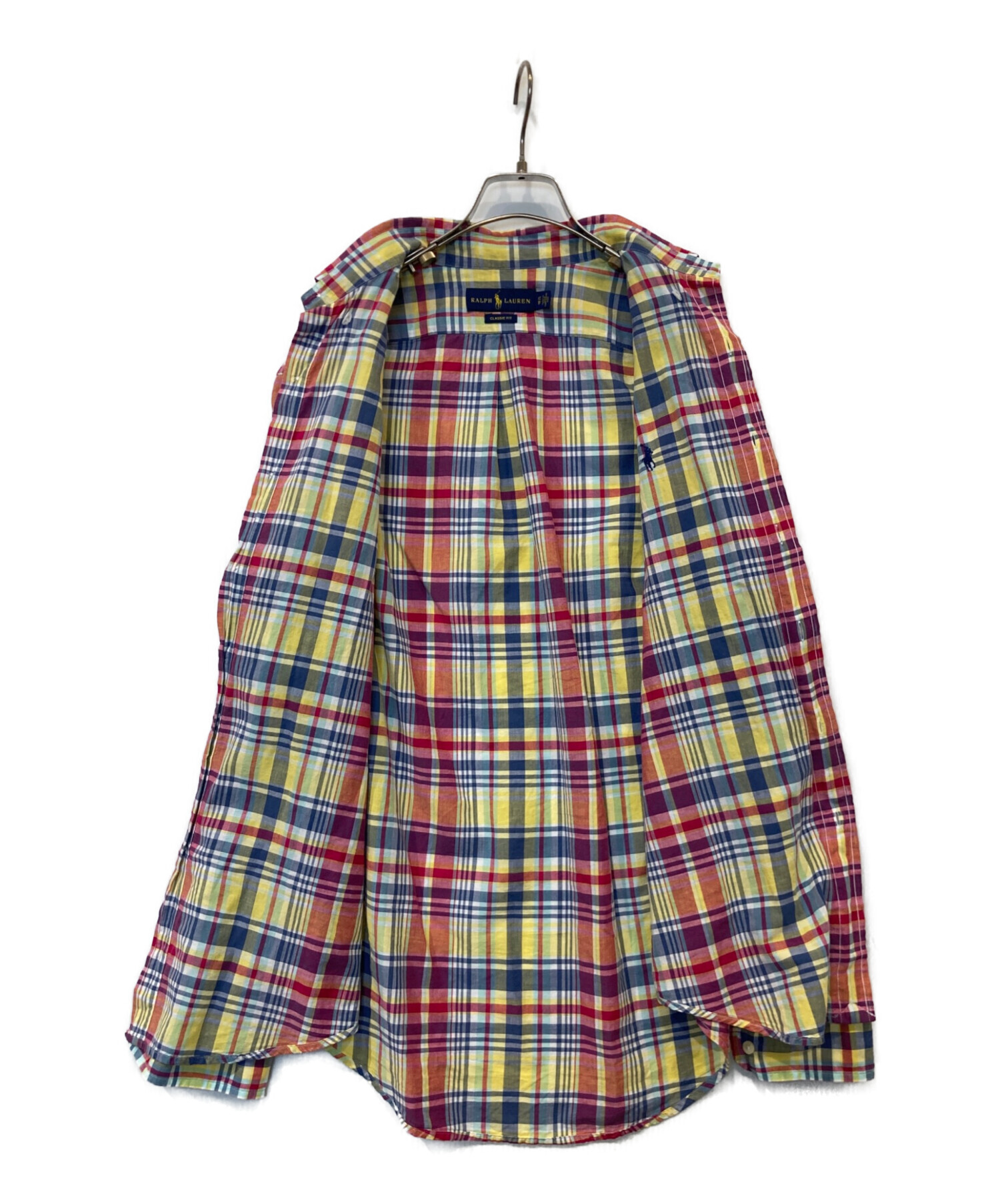 中古・古着通販】RALPH LAUREN (ラルフローレン) チェックシャツ