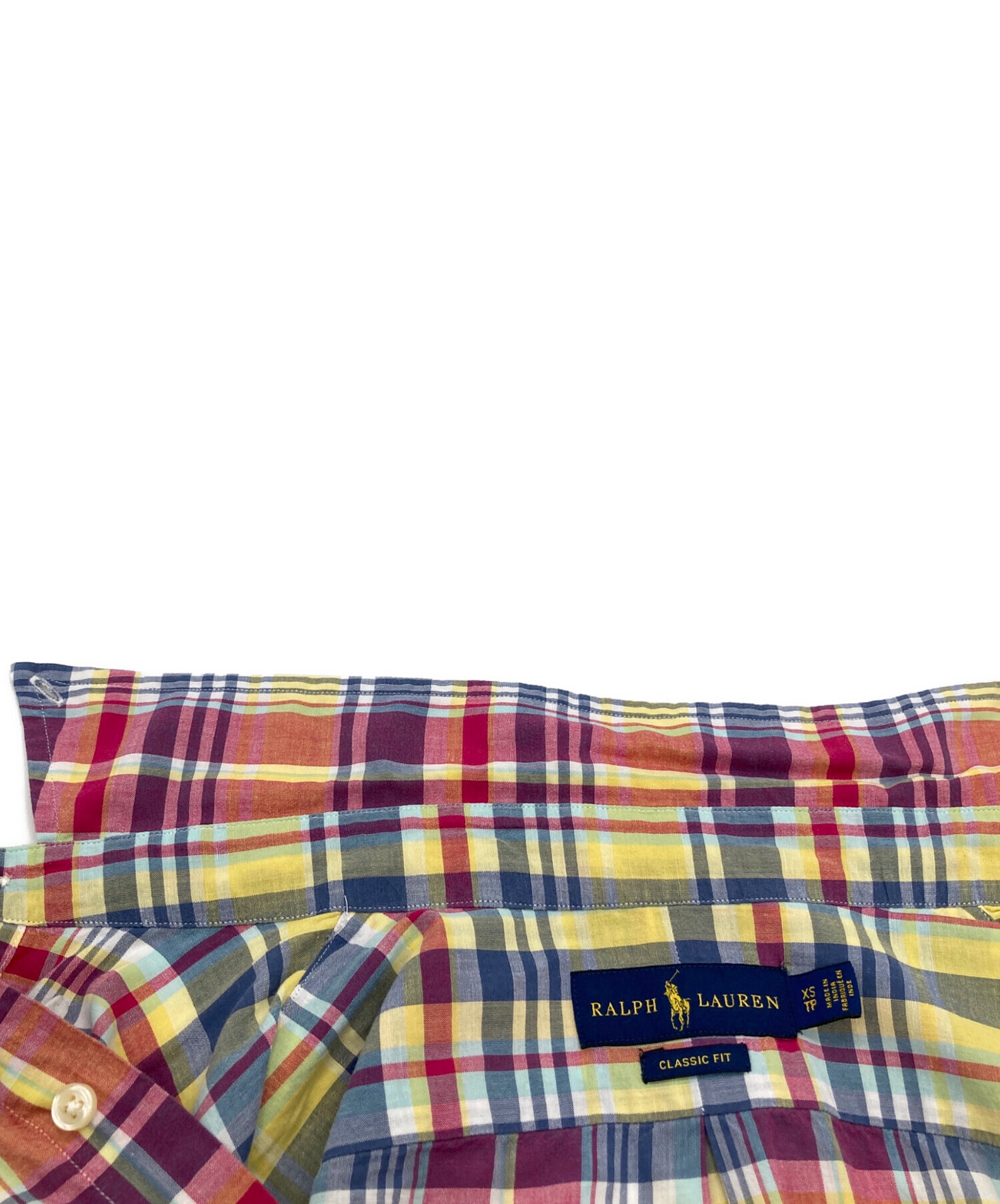 中古・古着通販】RALPH LAUREN (ラルフローレン) チェックシャツ