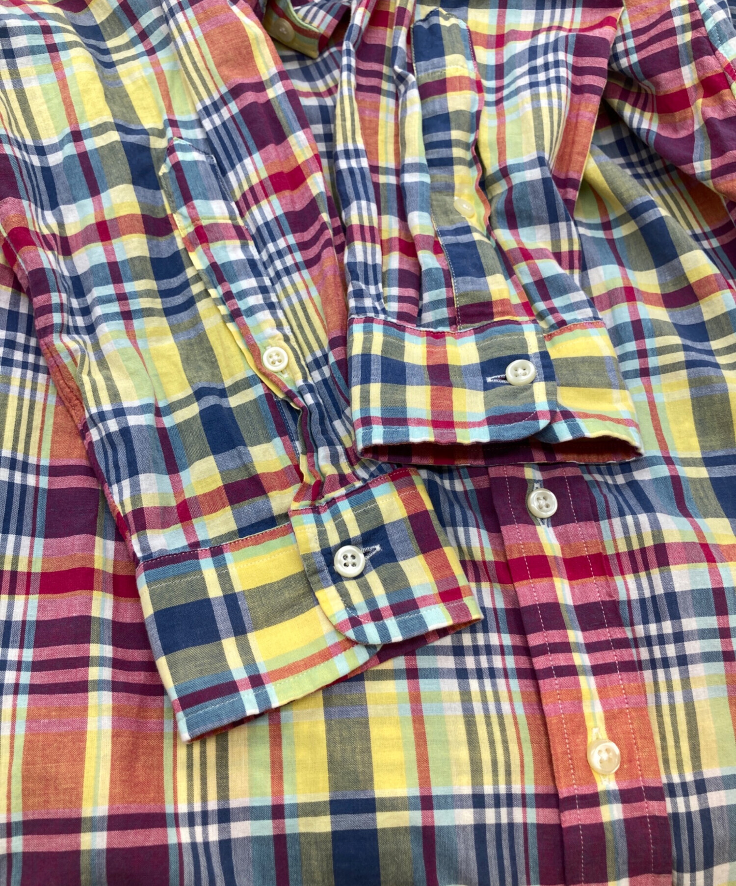 中古・古着通販】RALPH LAUREN (ラルフローレン) チェックシャツ