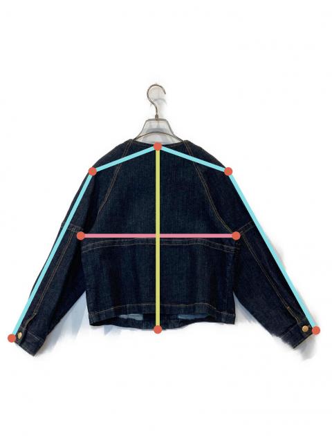 中古・古着通販】Margaux (マルゴー) デニムジャケット インディゴ