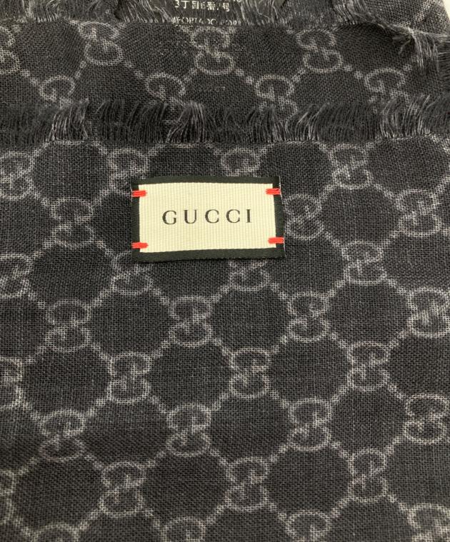 中古・古着通販】GUCCI (グッチ) GG柄 シェリーライン ストール 08.338