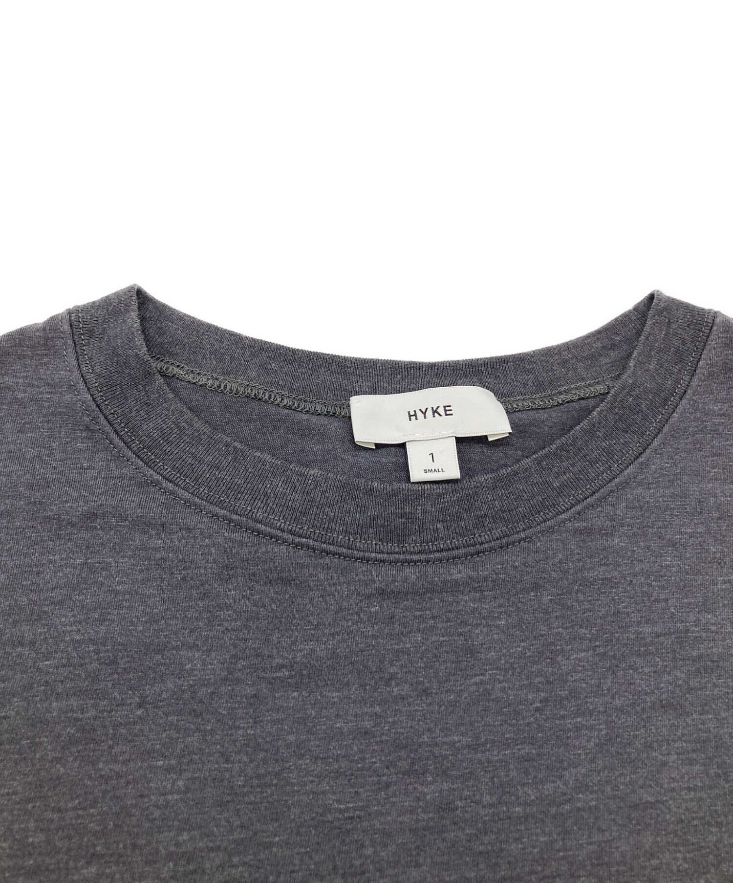 HYKE ハイク グレー ノースリーブ カットソー CORDURA 中古・古着通販】HYKE (ハイク) ノースリーブカットソー グレー サイズ