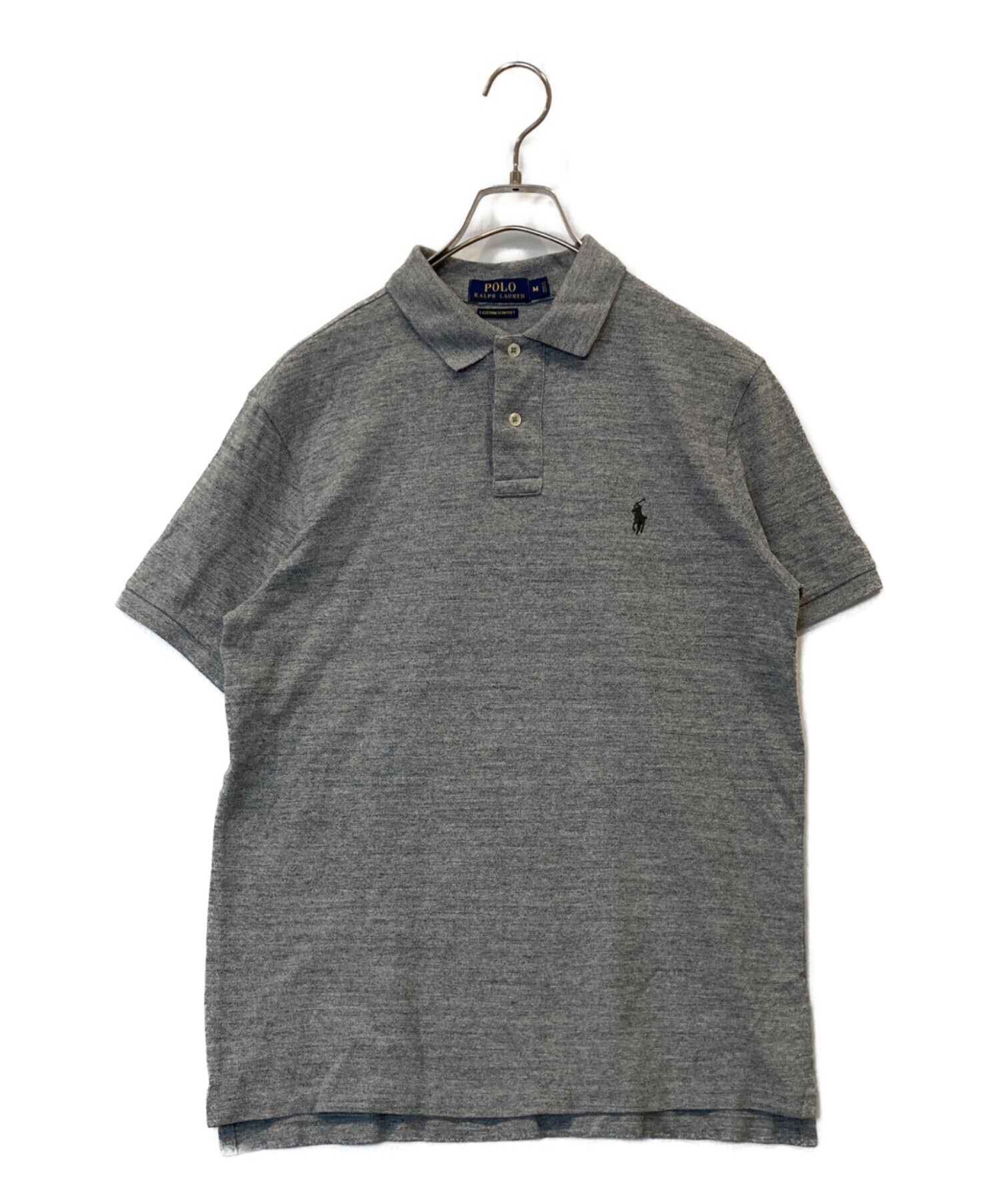 Polo Ralph Lauren ダークグレー ポロシャツ 中古・古着通販】POLO RALPH LAUREN (ポロ・ラルフローレン