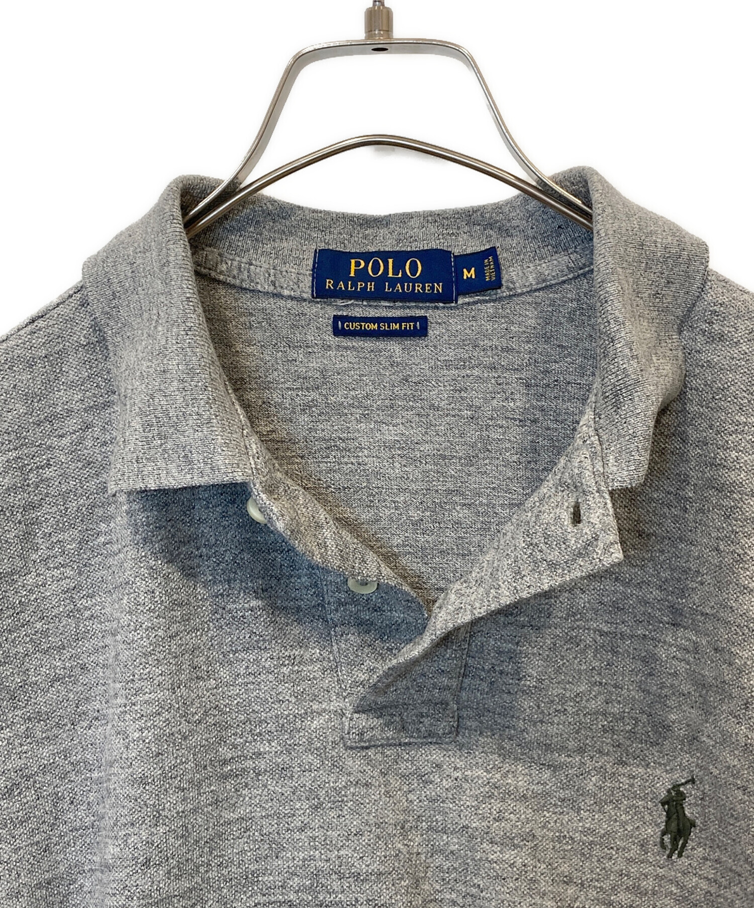 コーマックポロ　グレー　Mサイズ　新品未使用 中古・古着通販】POLO RALPH LAUREN (ポロ・ラルフローレン