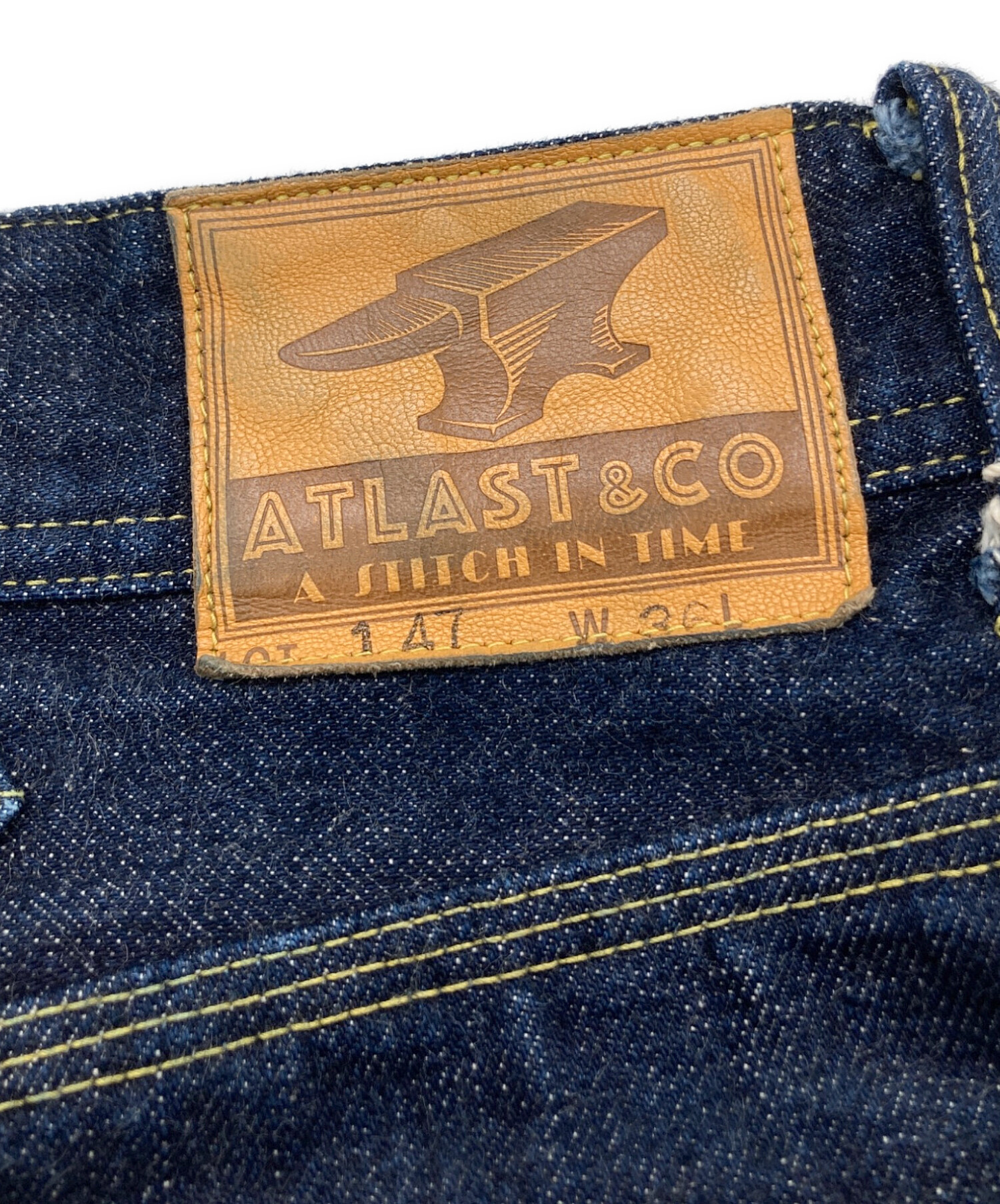 中古・古着通販】ATLAST & CO (アットラスト) Lot.147 デニムパンツ