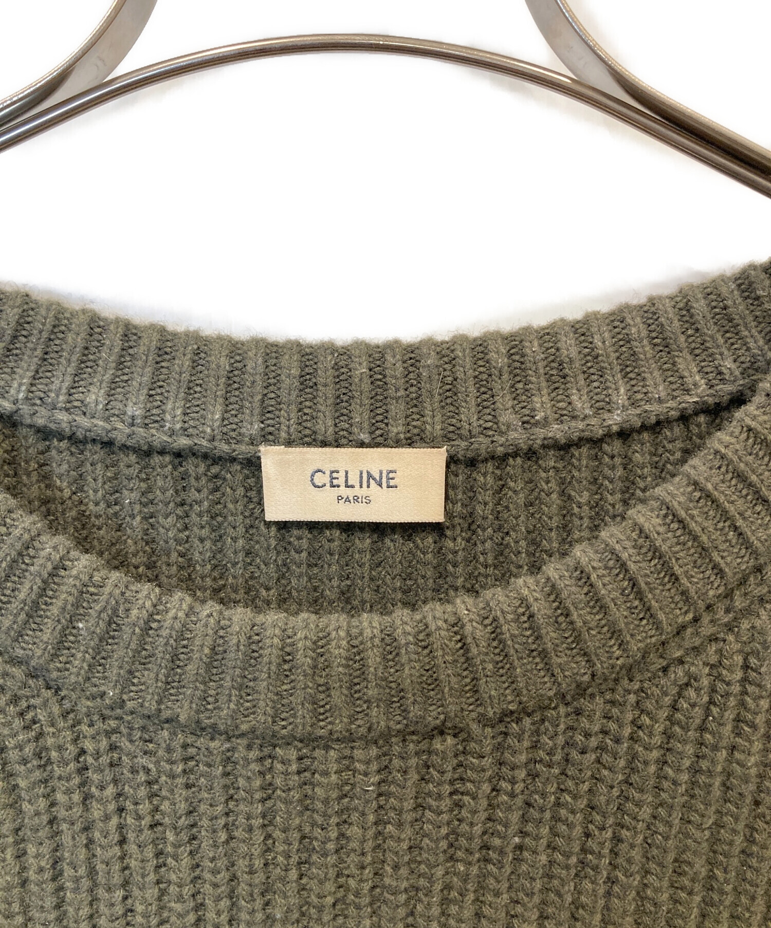 中古・古着通販】CELINE (セリーヌ) OVERSIZED CELINE SWEATER IN