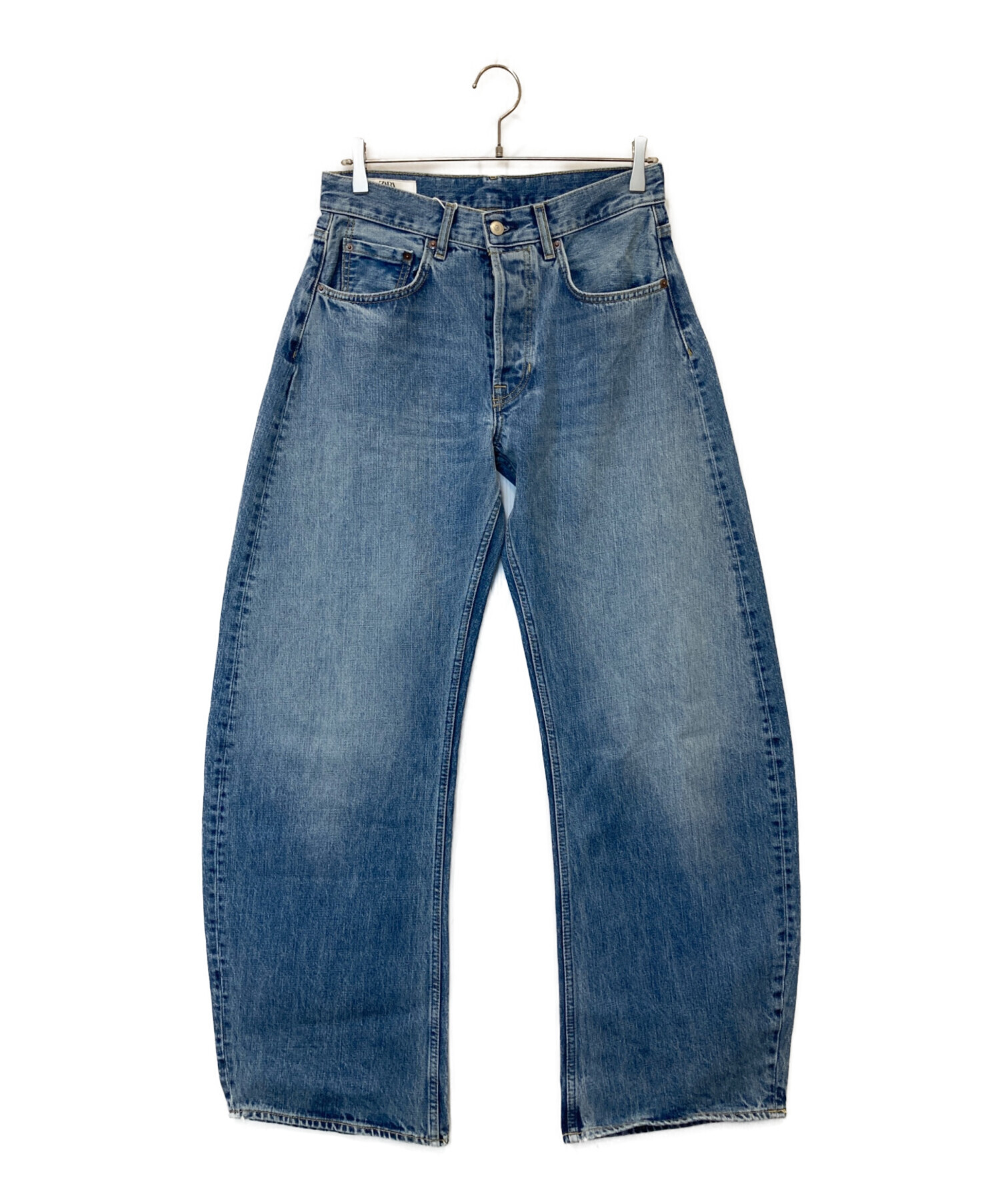 中古・古着通販】ZARA (ザラ) バレルフィットジーンズ インディゴ 